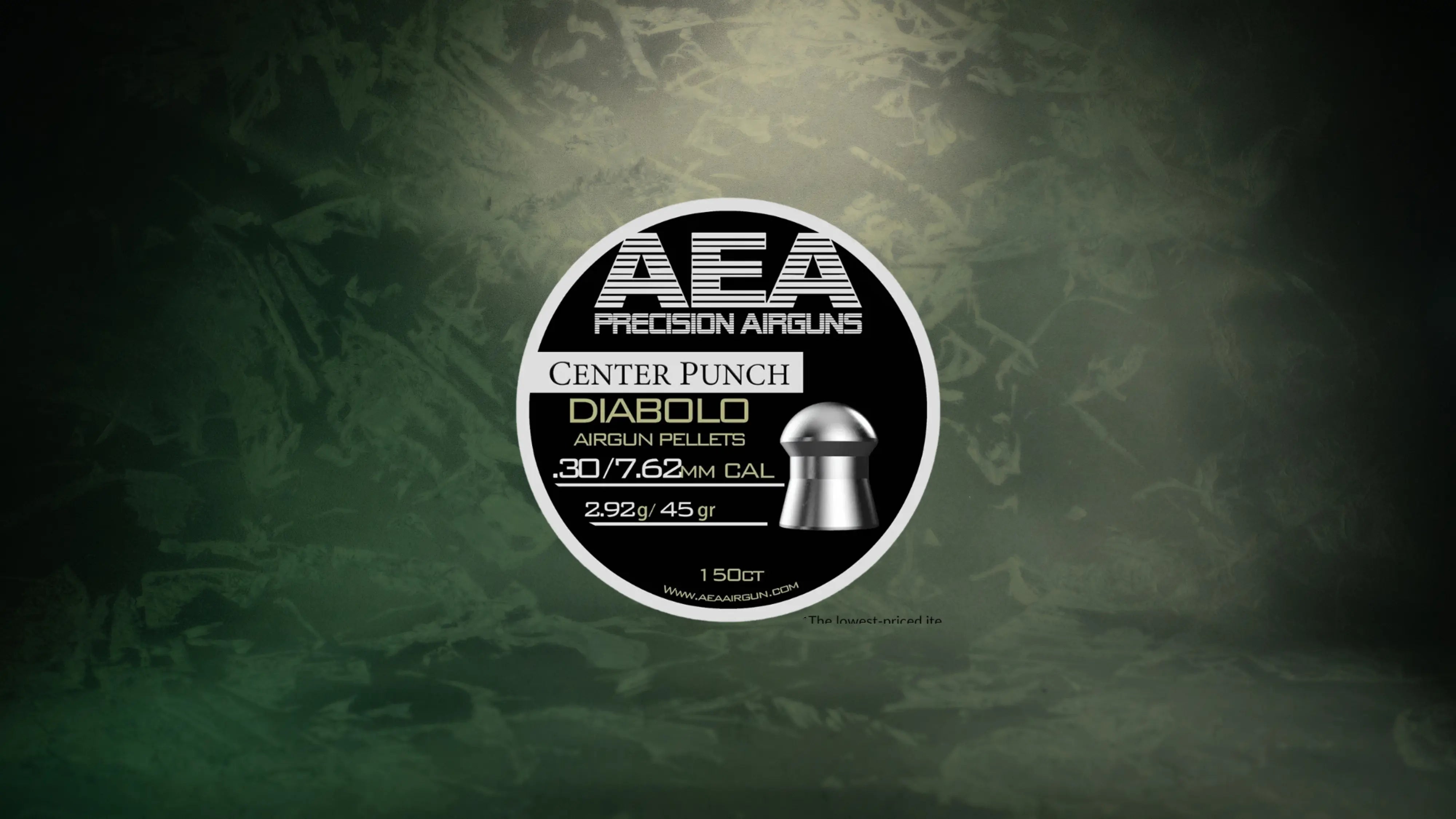 AEA Center Punch Diabolo Pellets - Cal .30 (7.62mm) | 2.92g (45gr)