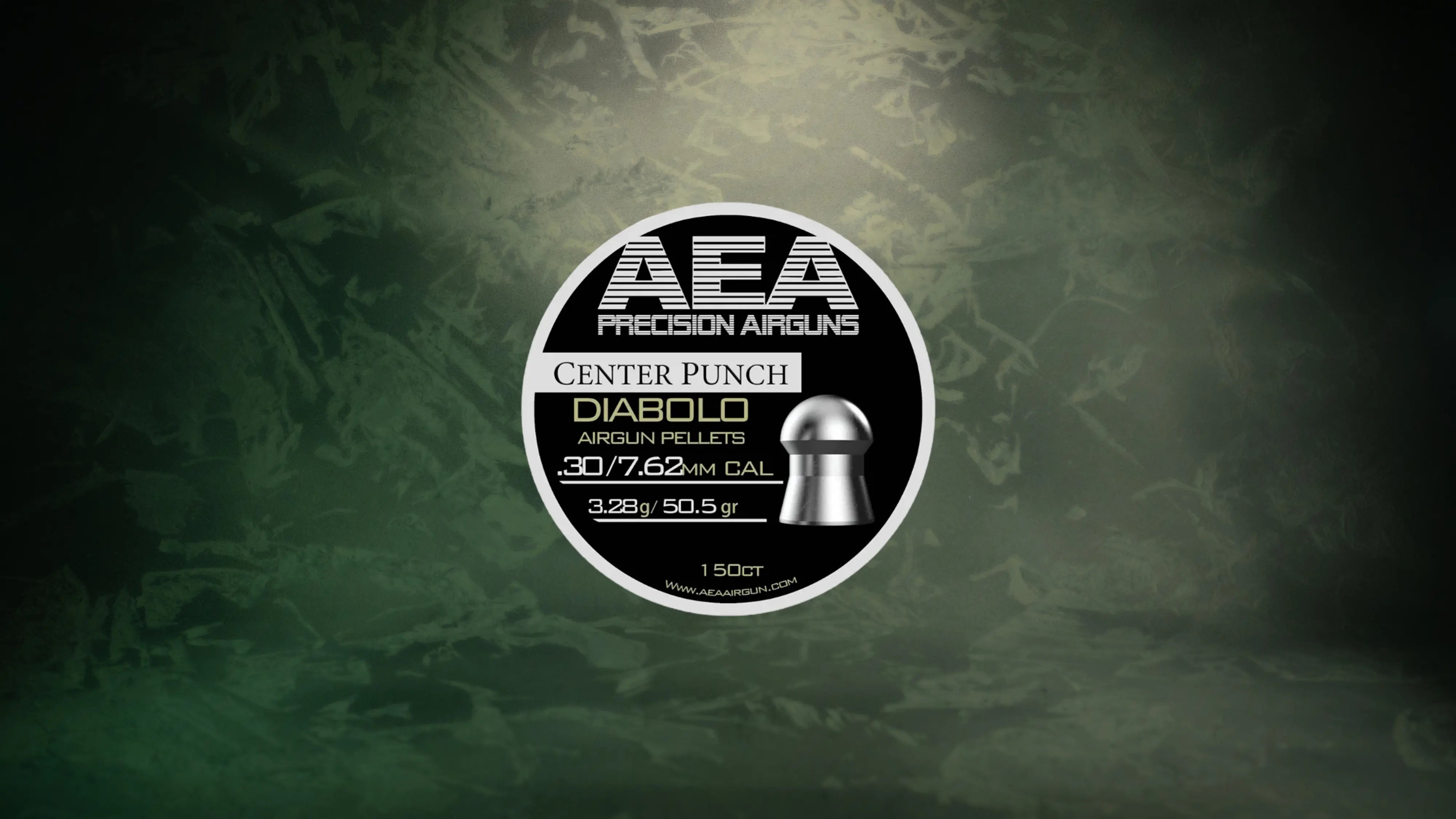 AEA Center Punch Diabolo Pellets - Cal .30 (7.62mm) | 3.28g (50.5gr)