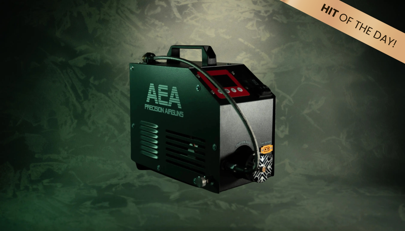 AEA PCP Air Compressor with Hill Inline Drying Filter – 480 BAR/7000 PSI