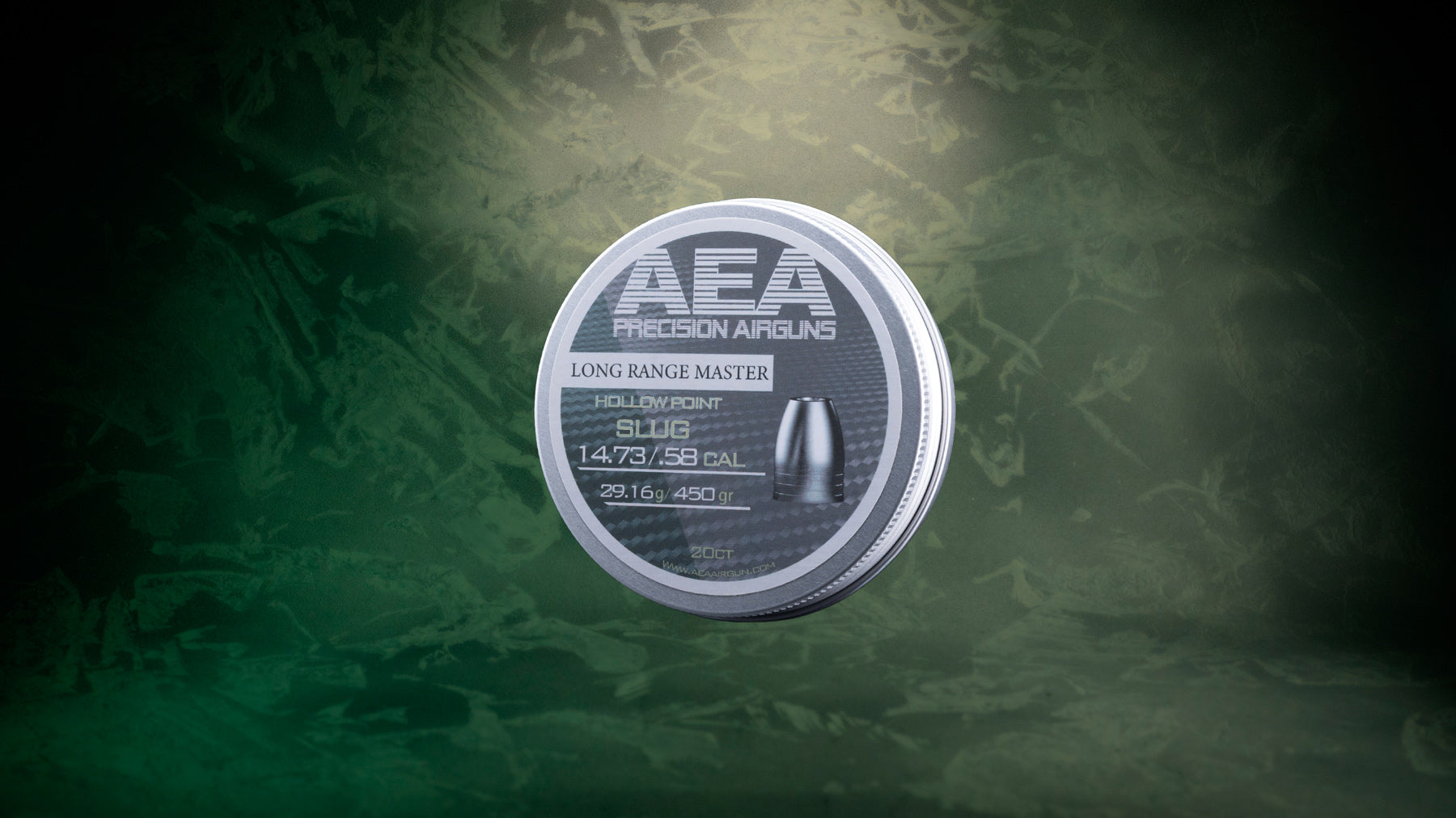AEA Long Range Master Hollow Point Slugs - Cal .58 (14.73mm) - 29.16g (450gr)