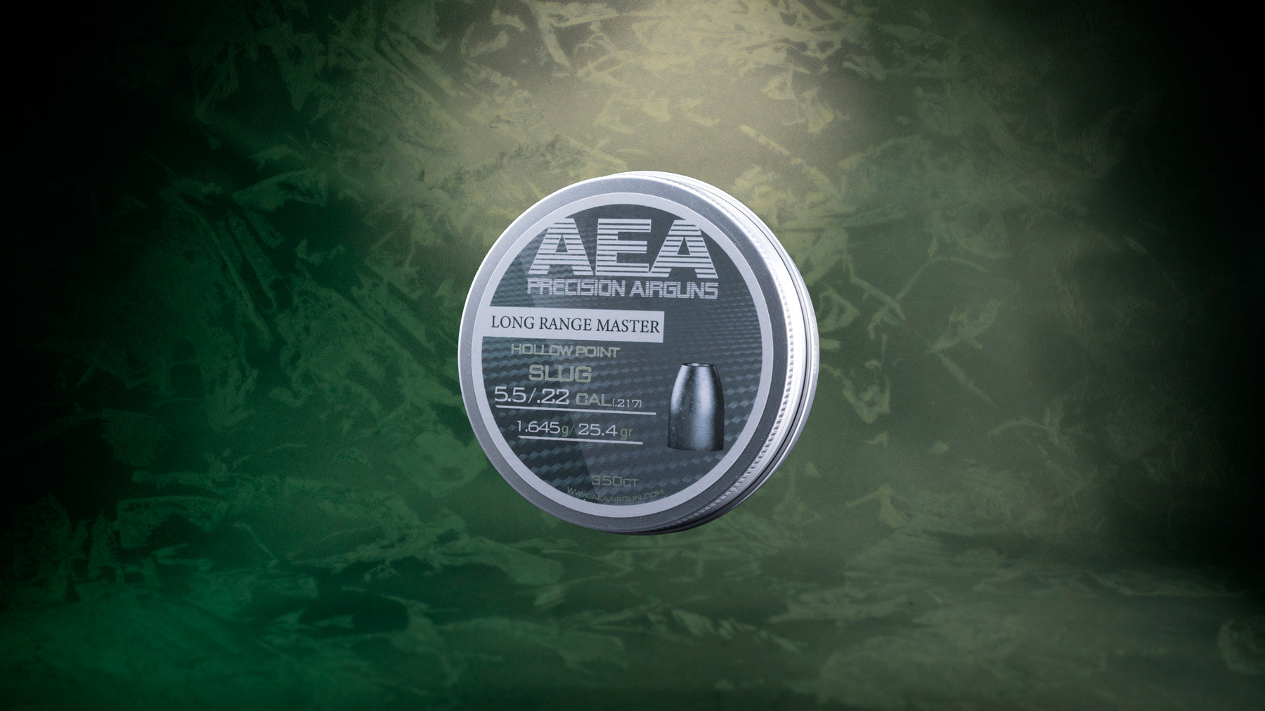 AEA Long Range Master Hollow Point Slugs - Cal .22 (5.5mm) - 1.645g (25.4gr)