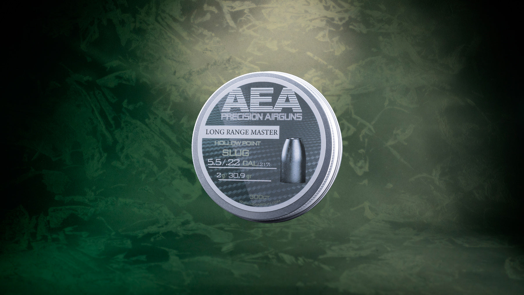 AEA Long Range Master Hollow Point Slugs - Cal .22 (5.5mm) - 2g (30.9gr)