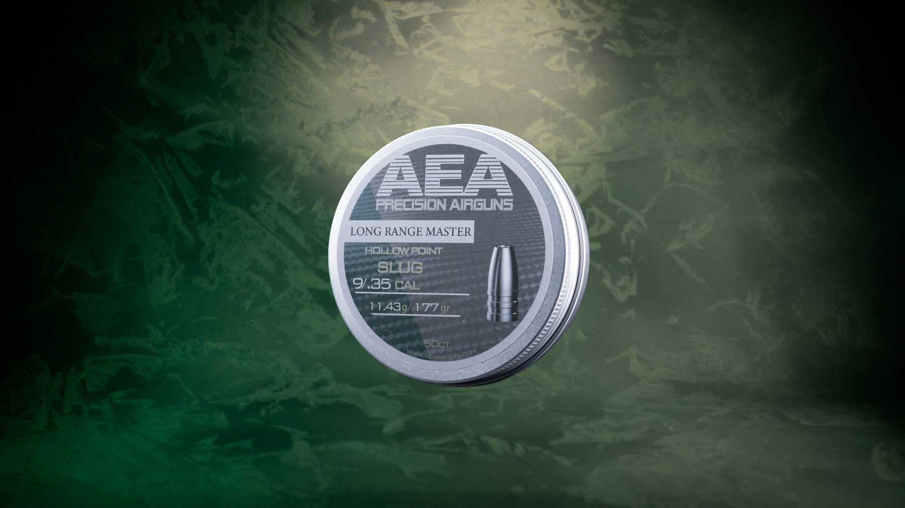 AEA Long Range Master Hollow Point Slugs - Cal .35 (9mm) - 11.43g (177gr)