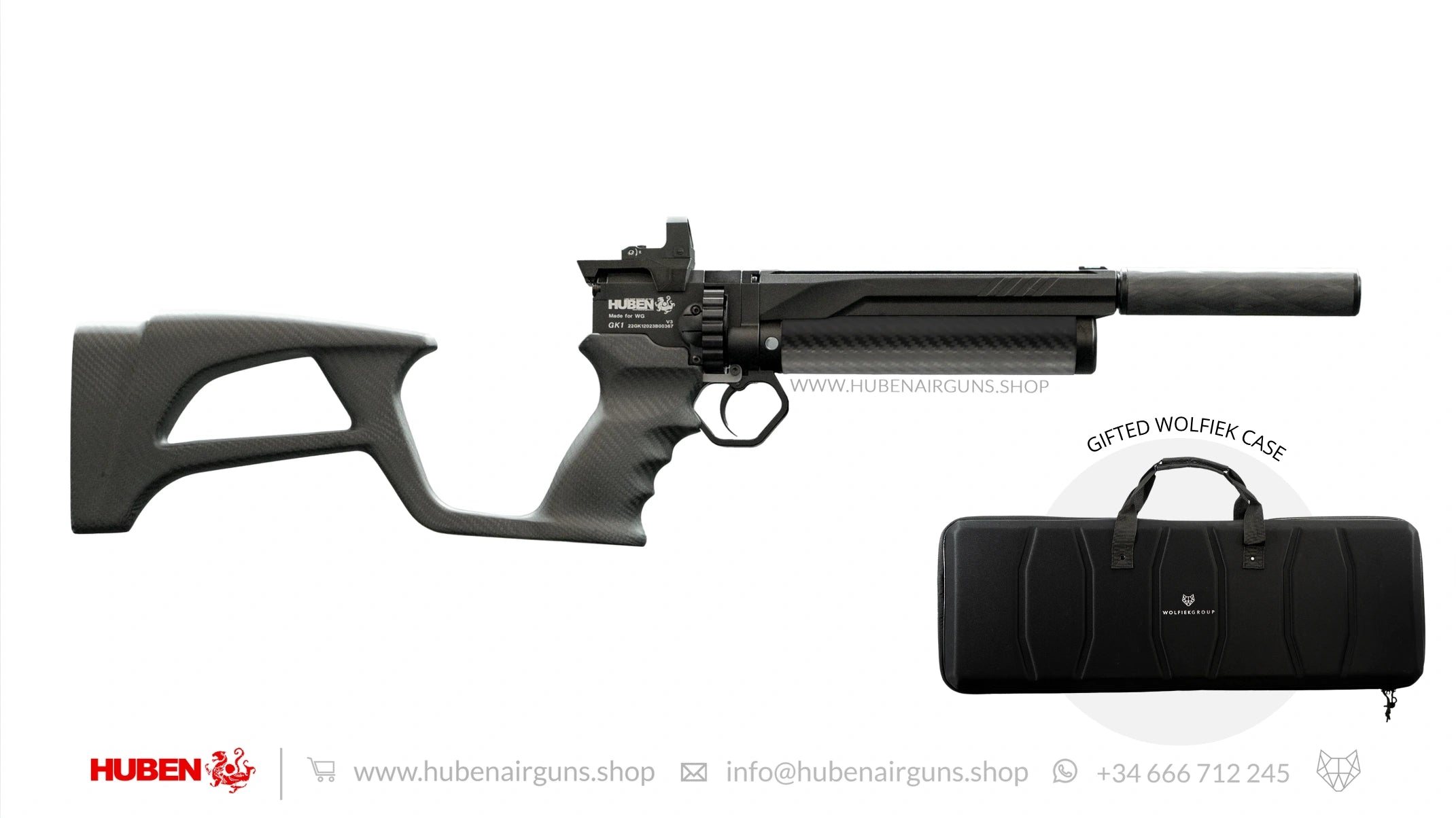 Huben GK1 CF Carbine Air Rifle - V3-R