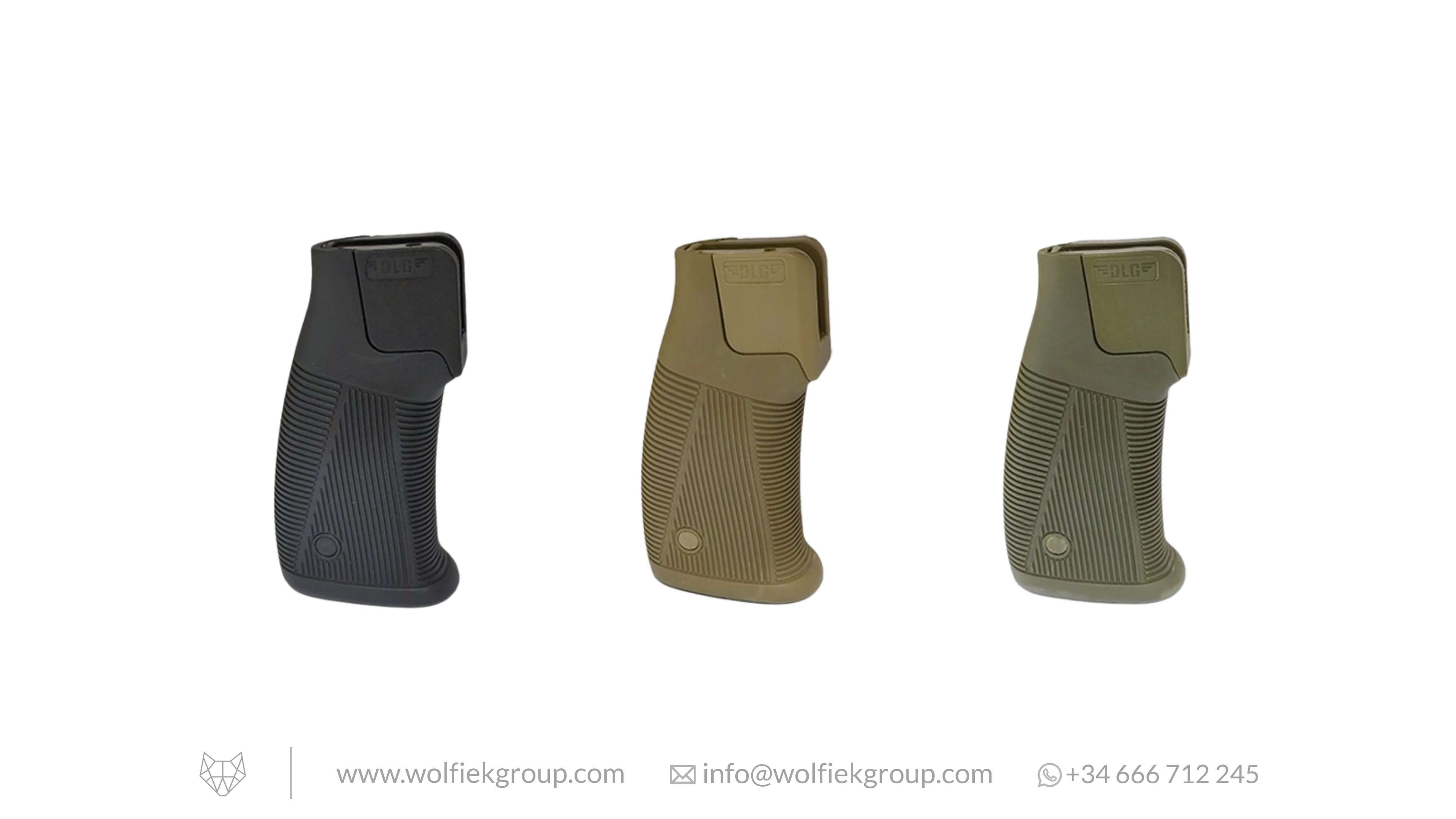 DLG Tactical AR-15 Rubberized Grip · Enhanced Texture