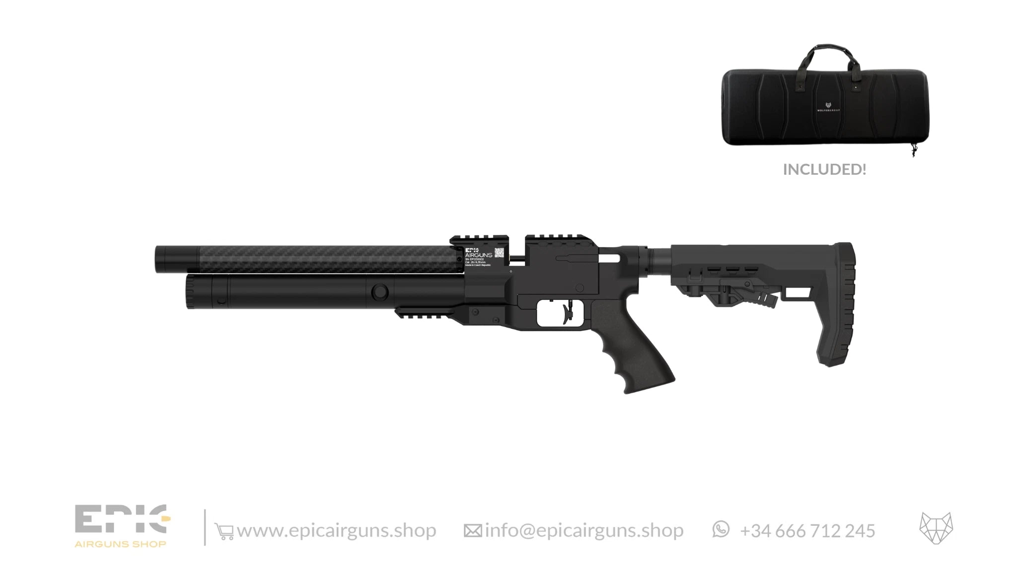 Epic TWO Lite Air Rifle 300mm Classic with Airtube