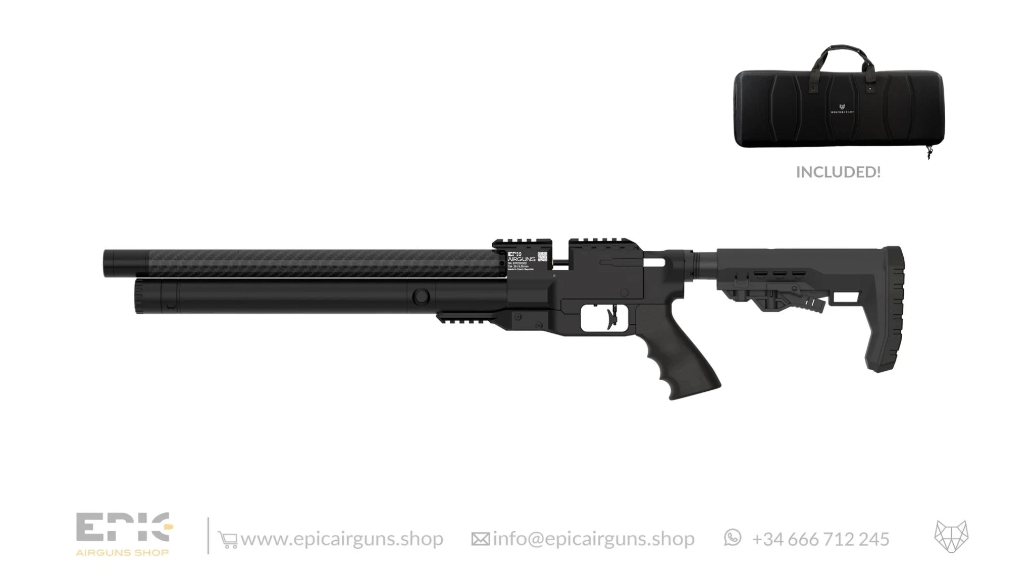 Epic TWO Lite Air Rifle 420mm Classic with Airtube