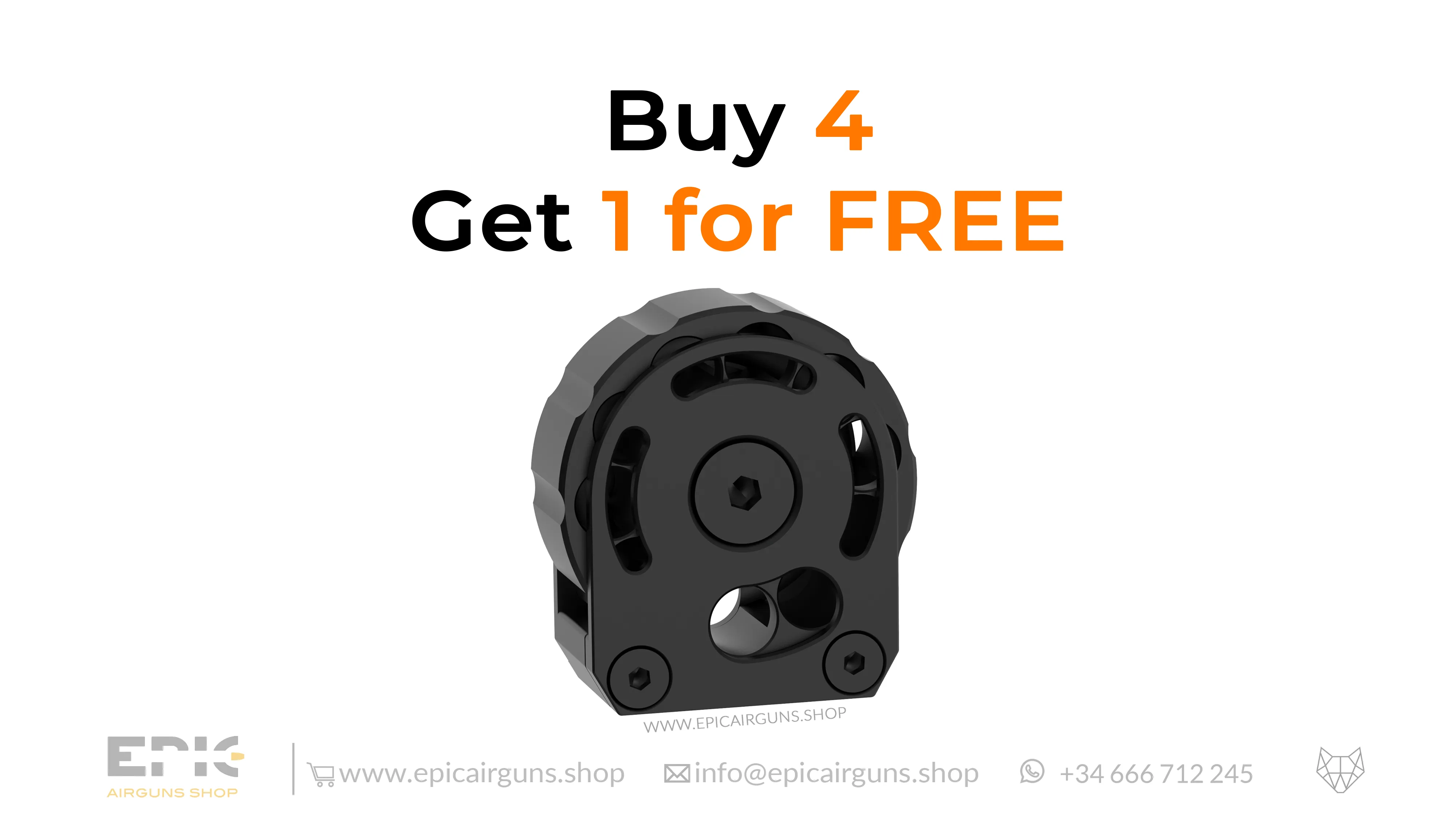 Spare Magazines for EPIC TWO Air Rifle
