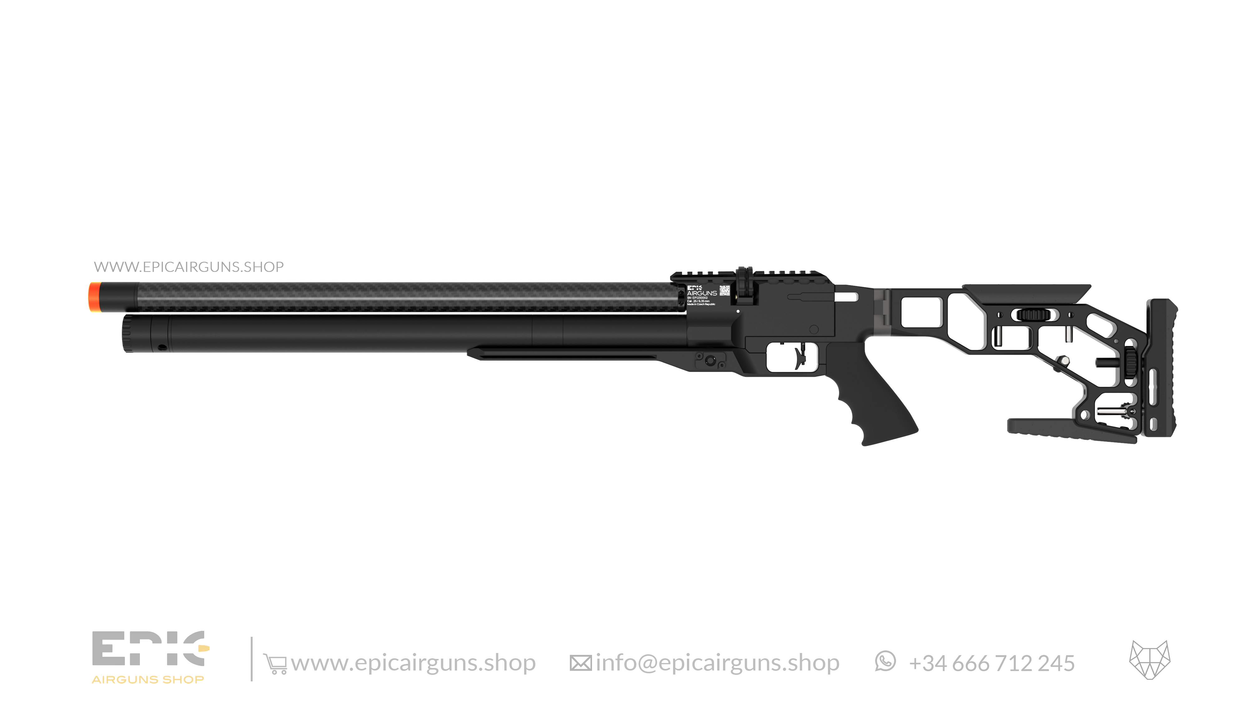 Epic Airguns TWO · 300mm CZUB non-choked Barrel