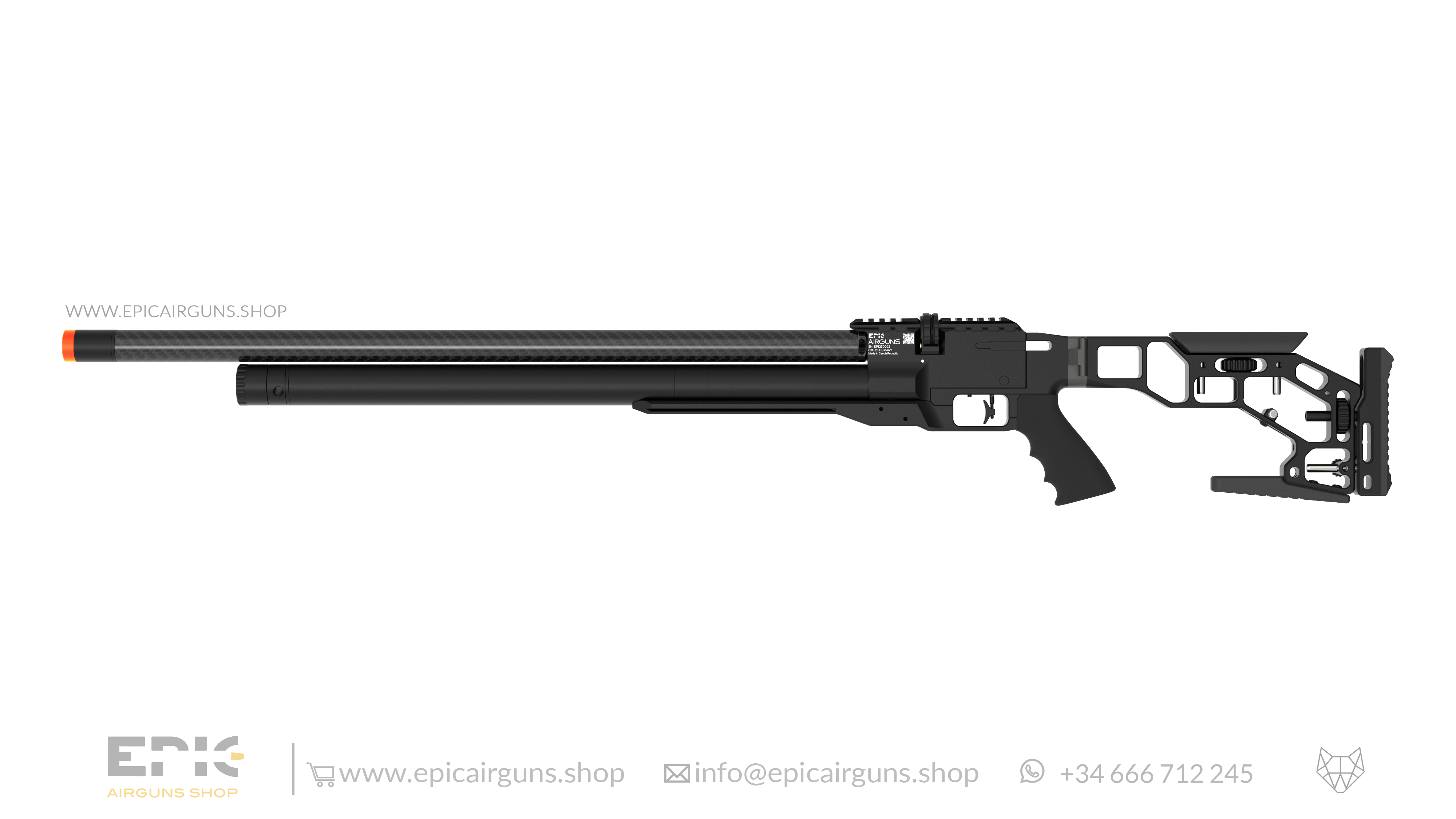 Epic Airguns TWO · 300mm CZUB non-choked Barrel