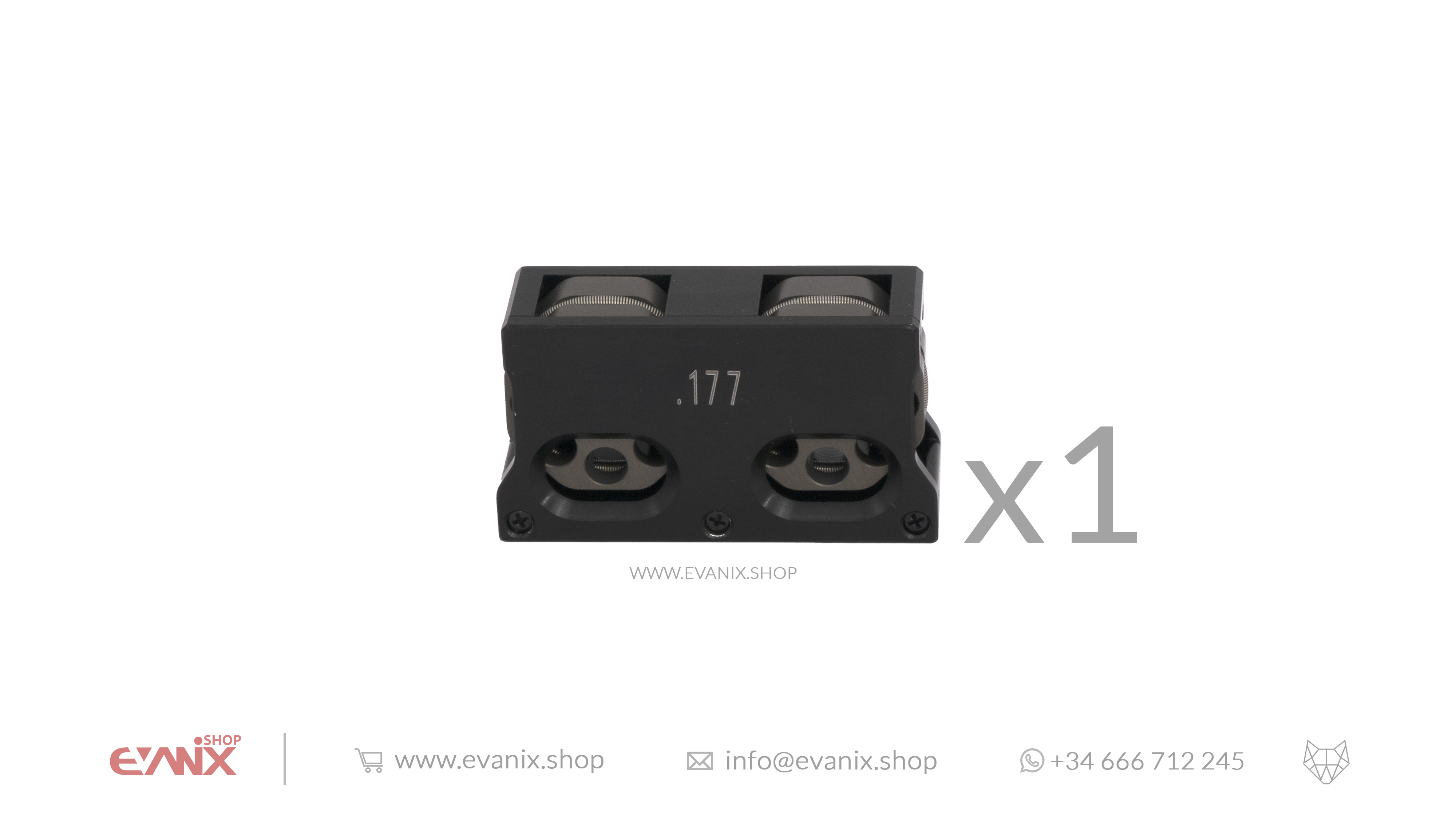 Double Magazines for Evanix Viper Air Pistol