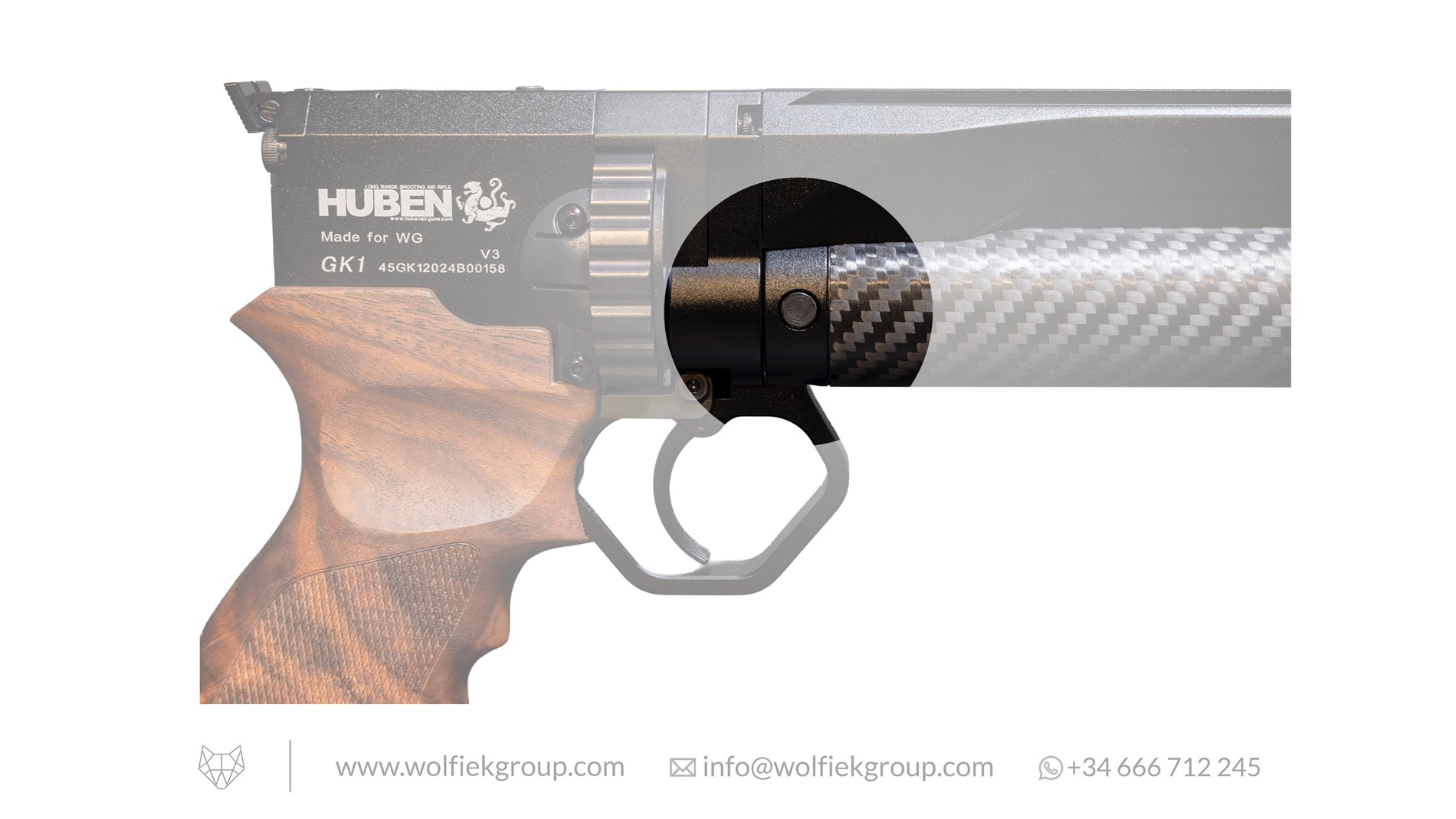 Fill Port Dust Guard for Huben GK1 Air Pistol