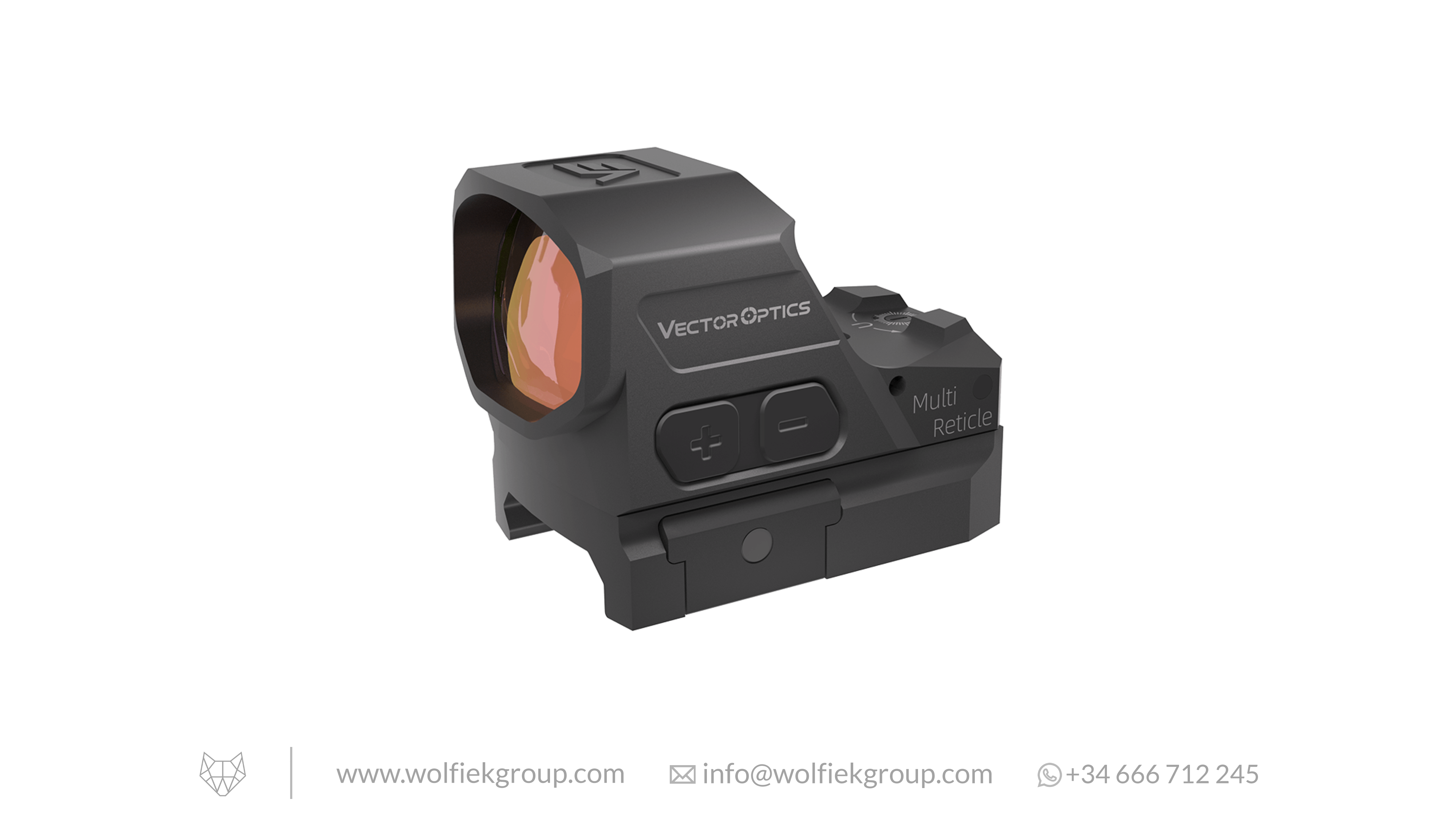 Vector Optics Frenzy Flex Titanium Red Dot Sight - 1x19x28 GenII