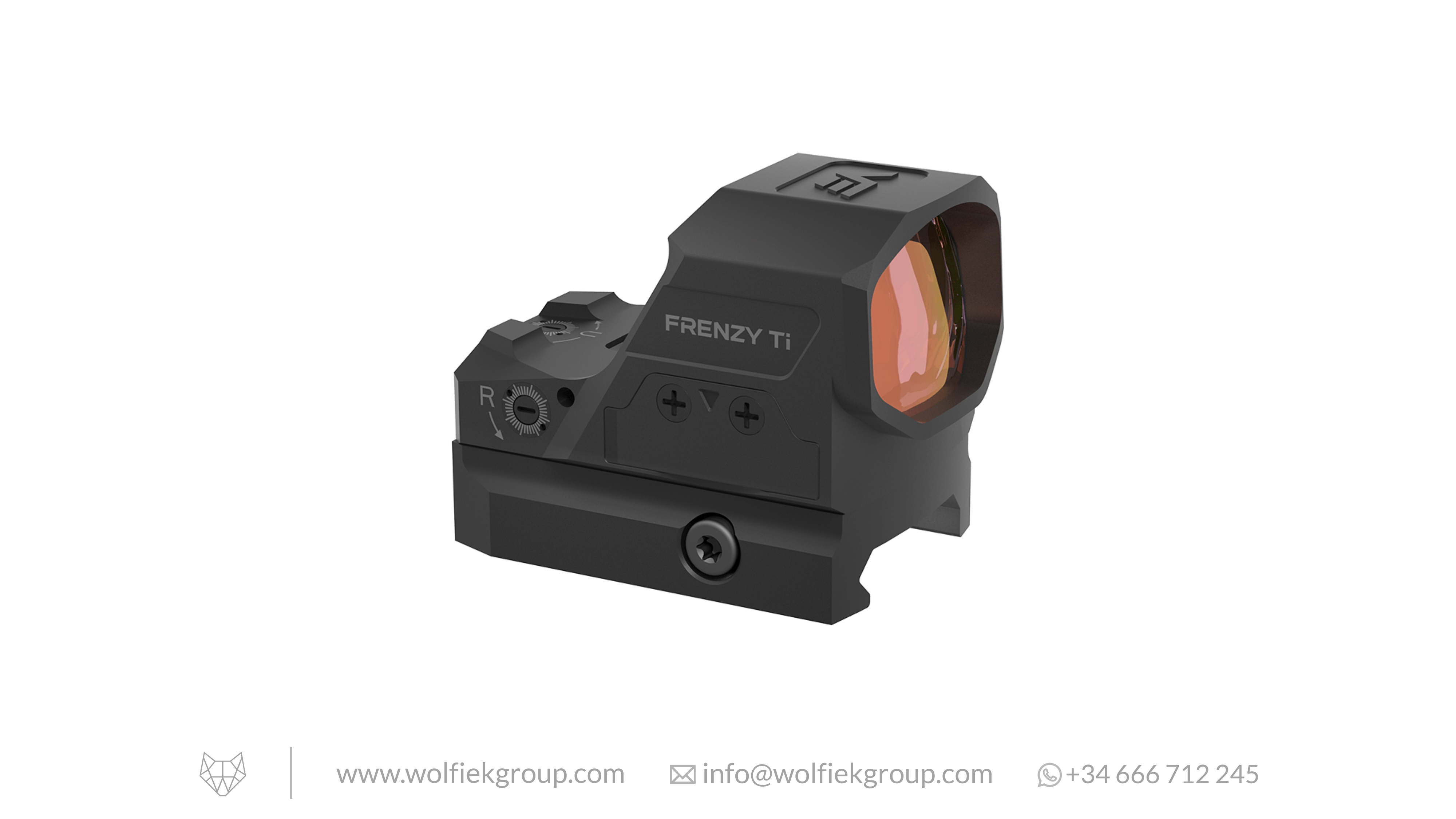 Vector Optics Frenzy Flex Titanium Red Dot Sight - 1x19x28 GenII