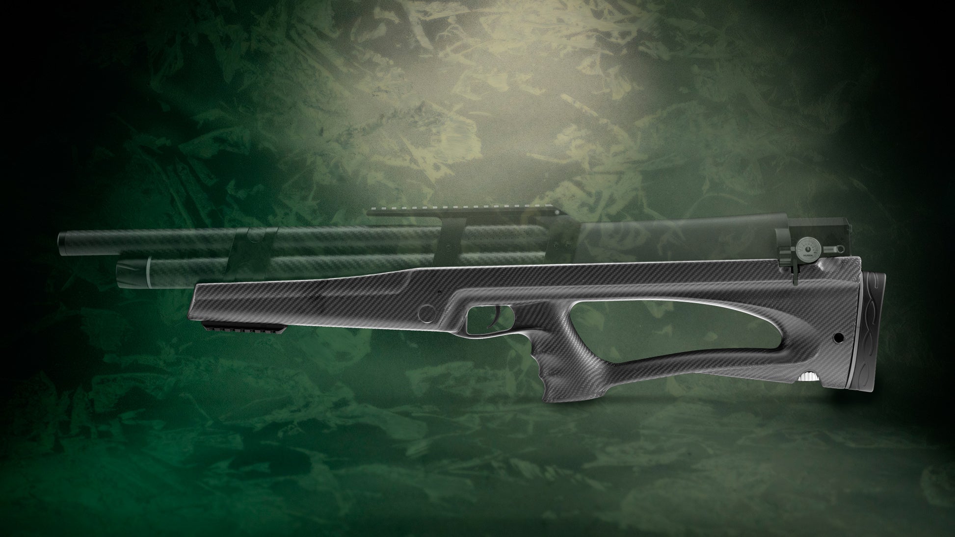 Wolfiek Carbon Fiber Stock for K1 Air Rifle
