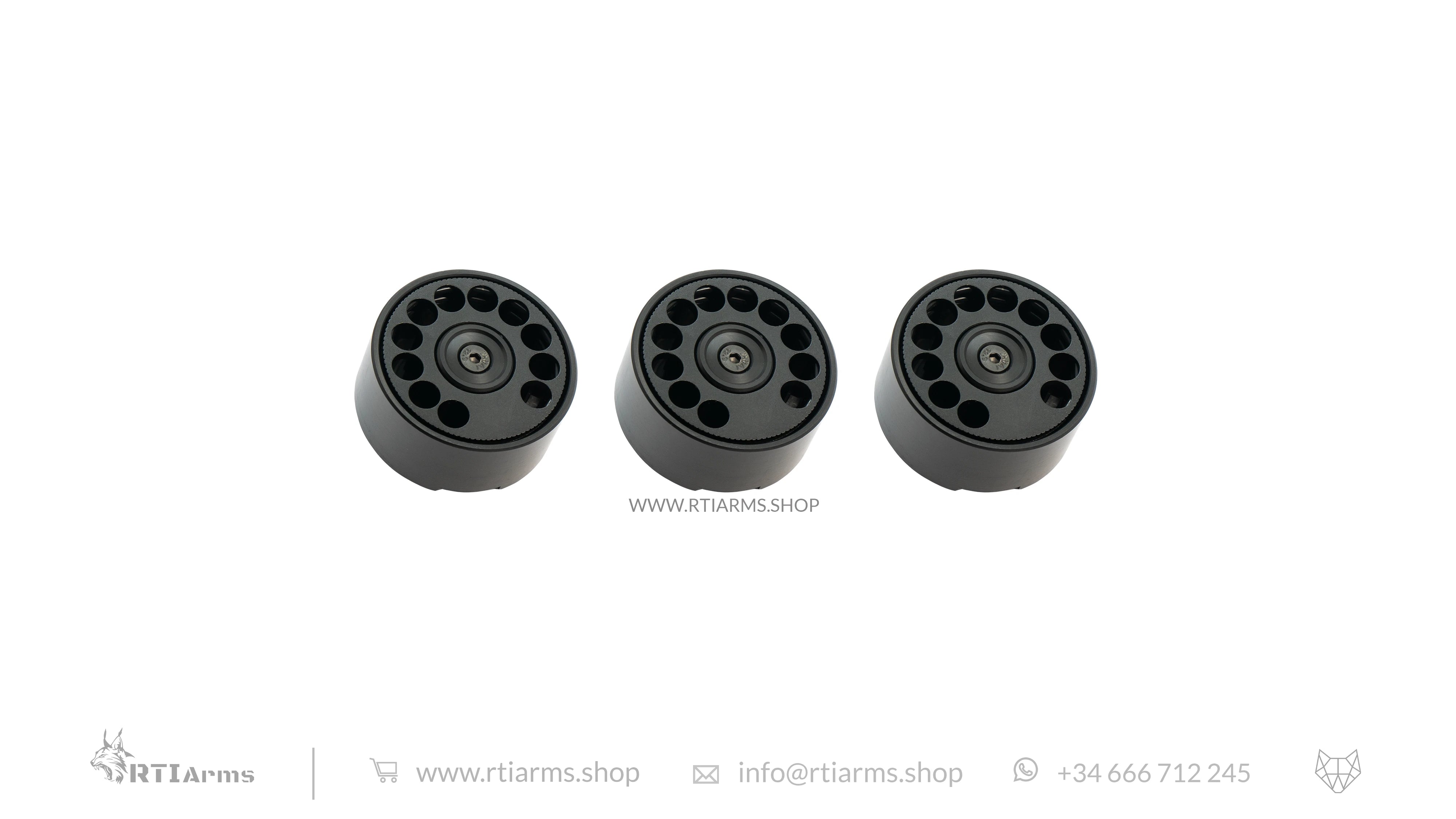 Magazines for RTI Priest and P-3 PCP Air Rifles