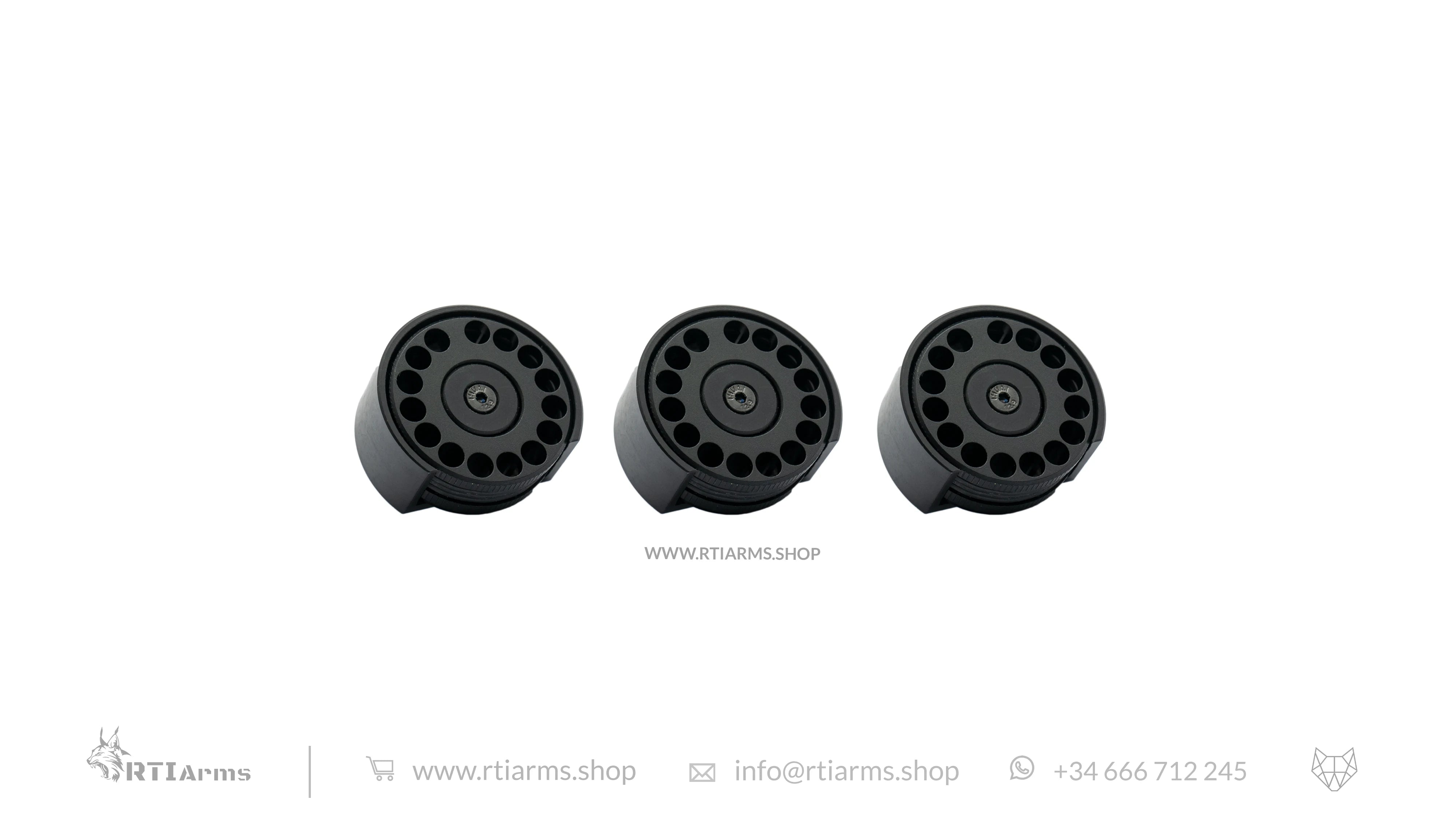 Magazines for RTI Priest and P-3 PCP Air Rifles