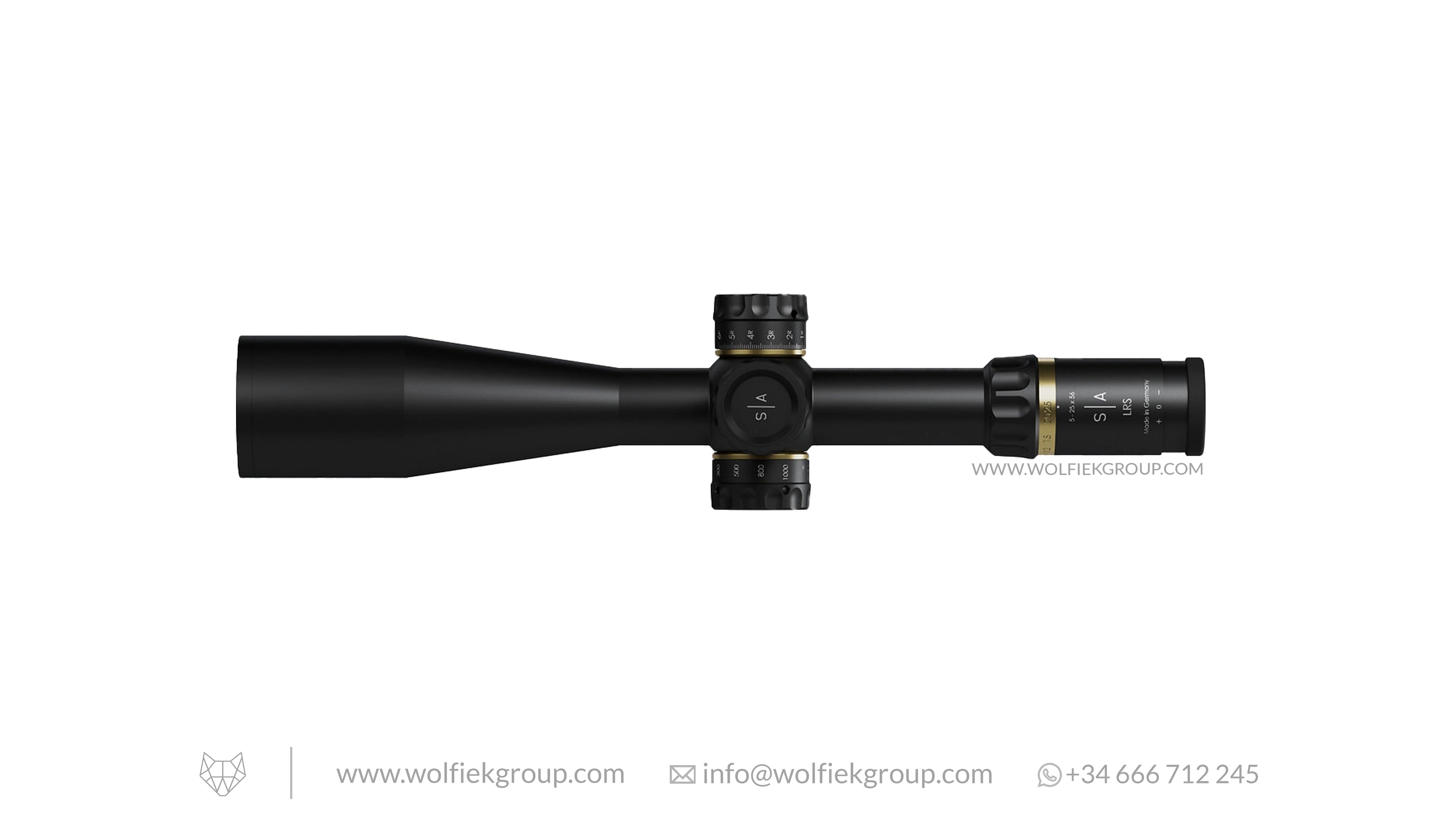 Scandinavian Arms LRS Riflescope – 5-25x56 MCR