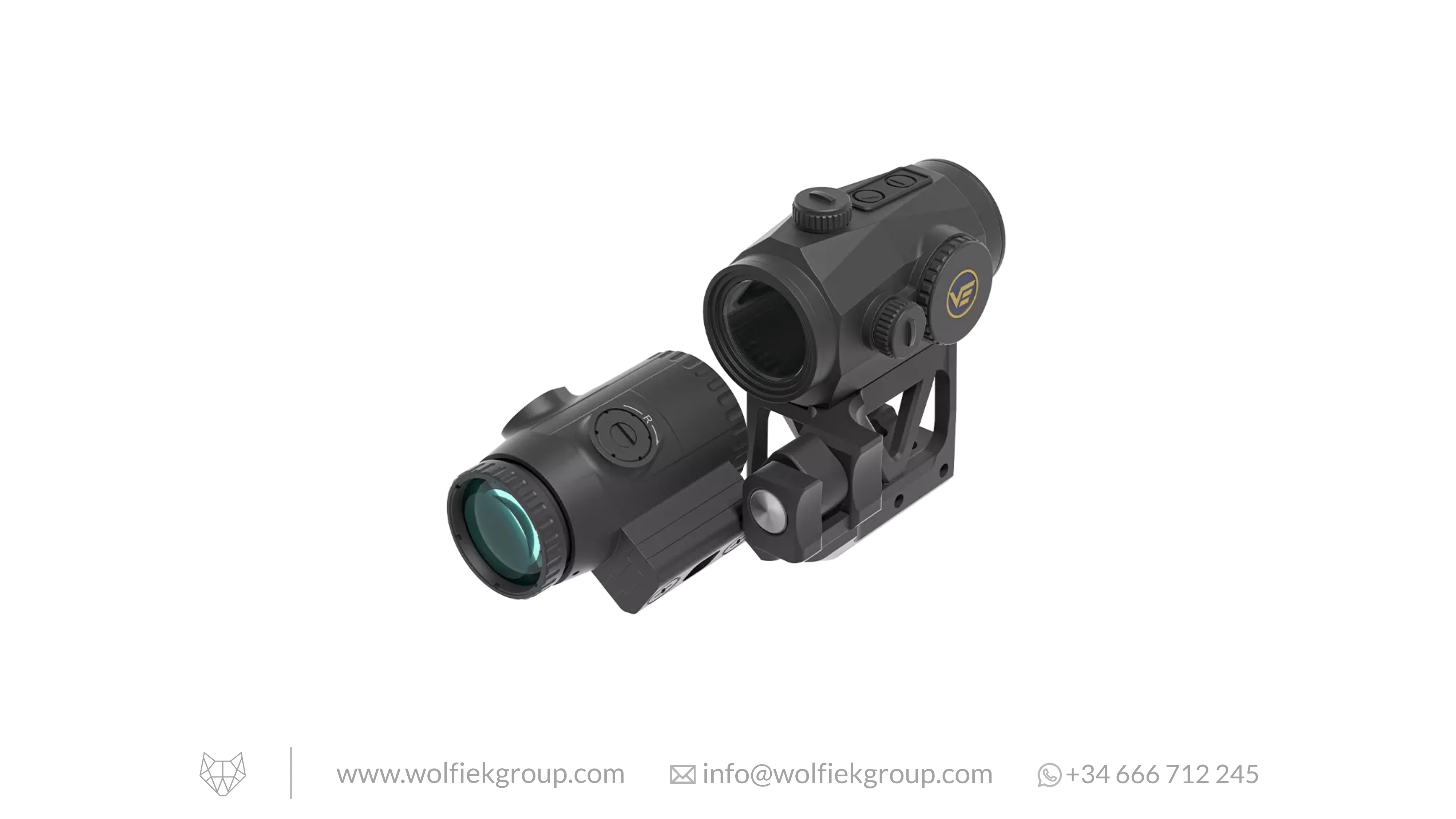 Vector Optics Scrapper MRT Red Dot Sight & Paragon 1x29 3x Magnifier Combo Kit – One-Piece Picatinny Mount