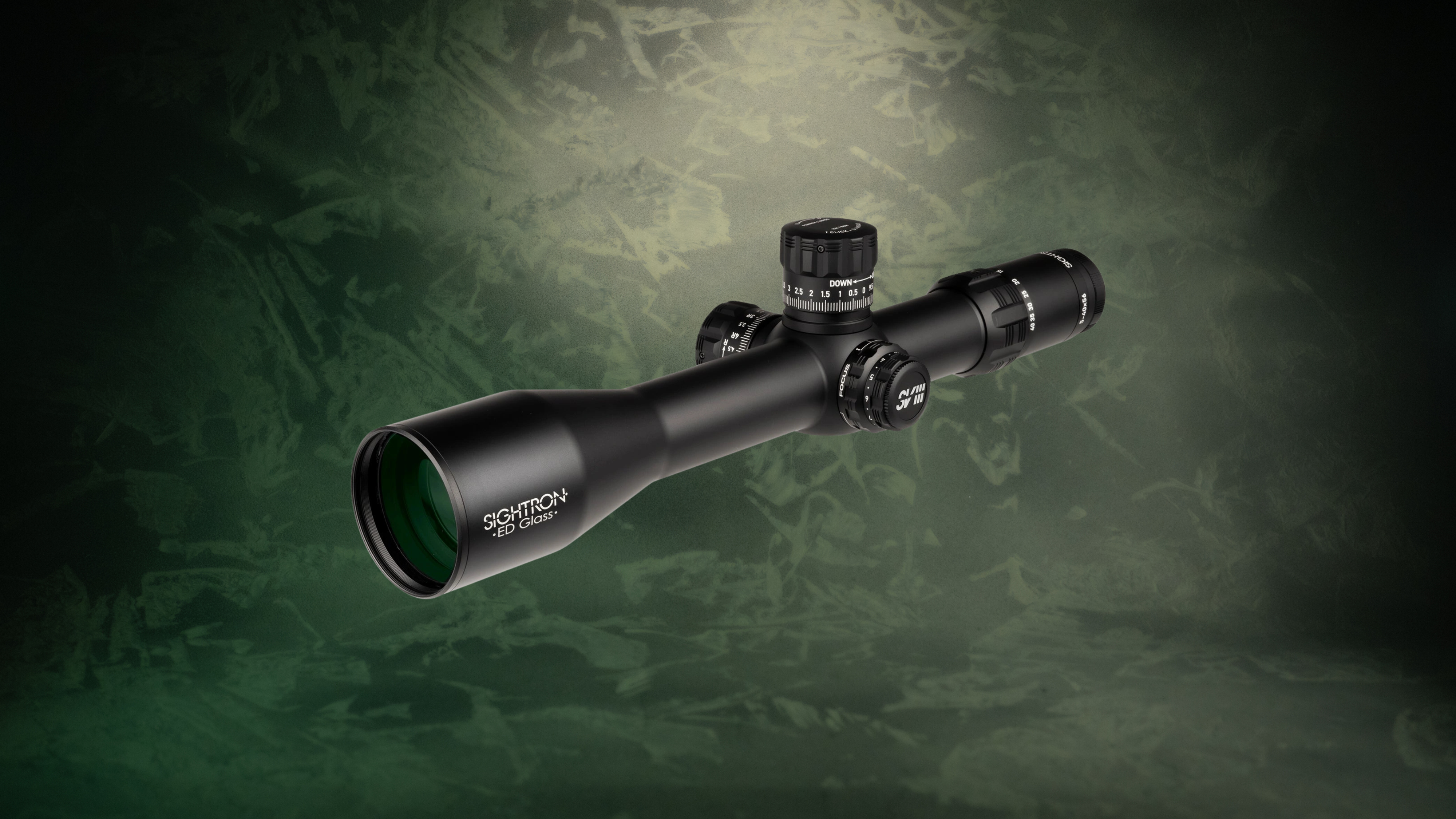 Sightron Riflescope · SVIII 5-40x56 ED FFP IR Zero Stop