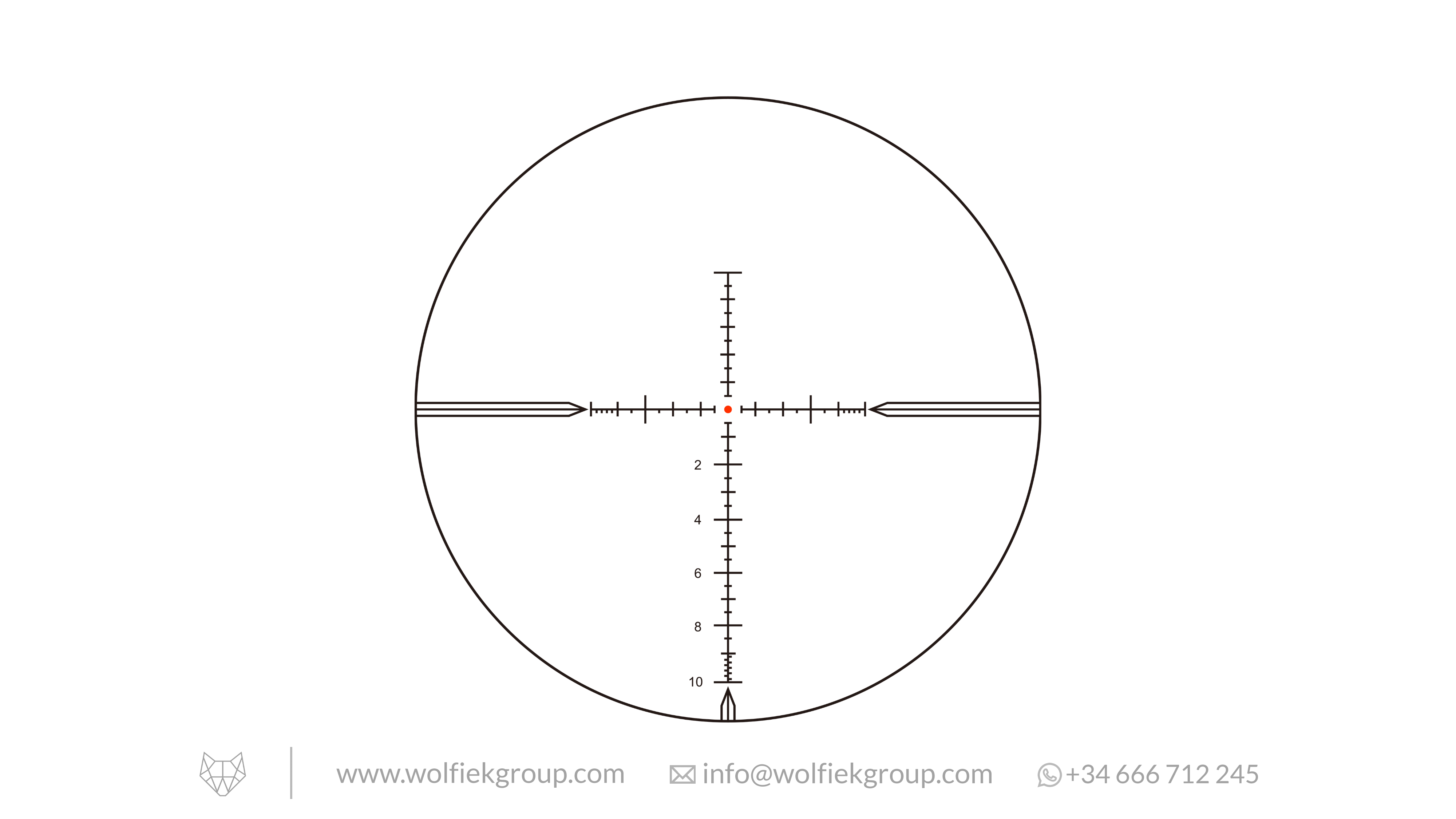 Vector Optics Tauron Riflescope - 3-18x50 GenII