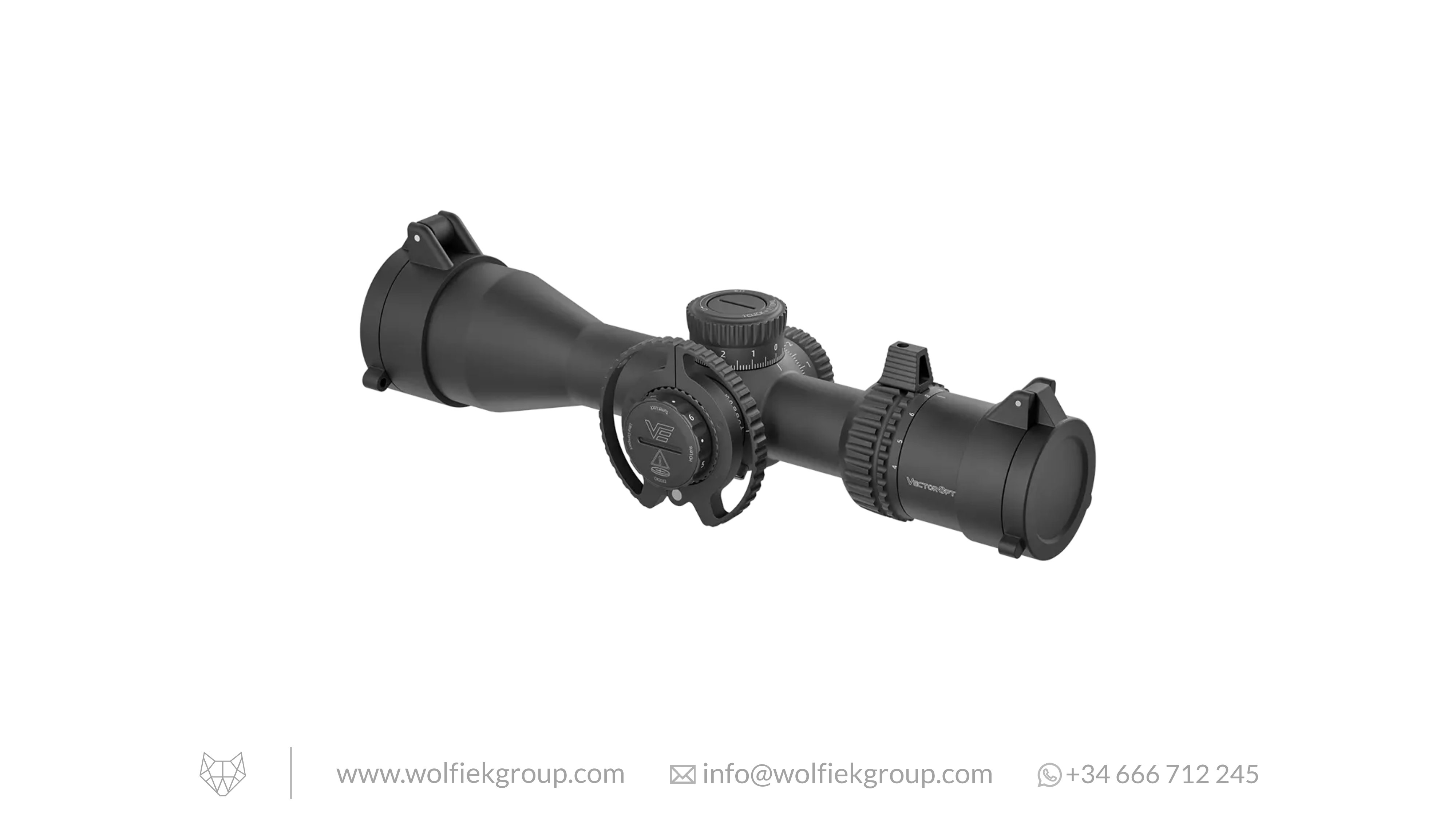 Vector Optics Veyron Riflescope - 4-16x44 HD CTR FFP GenII