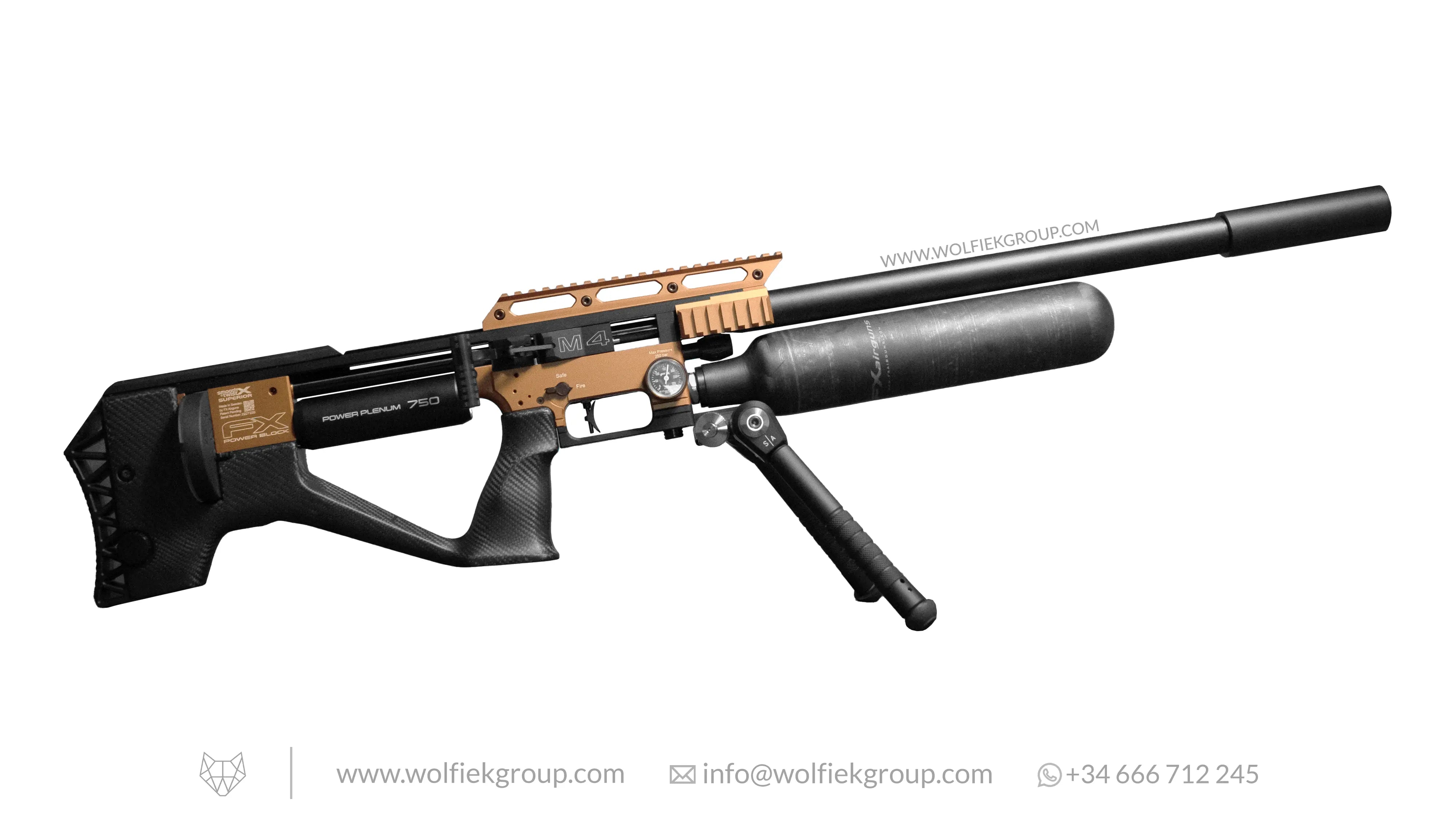 Wolfiek Group Carbon Fiber Stock for FX Airguns