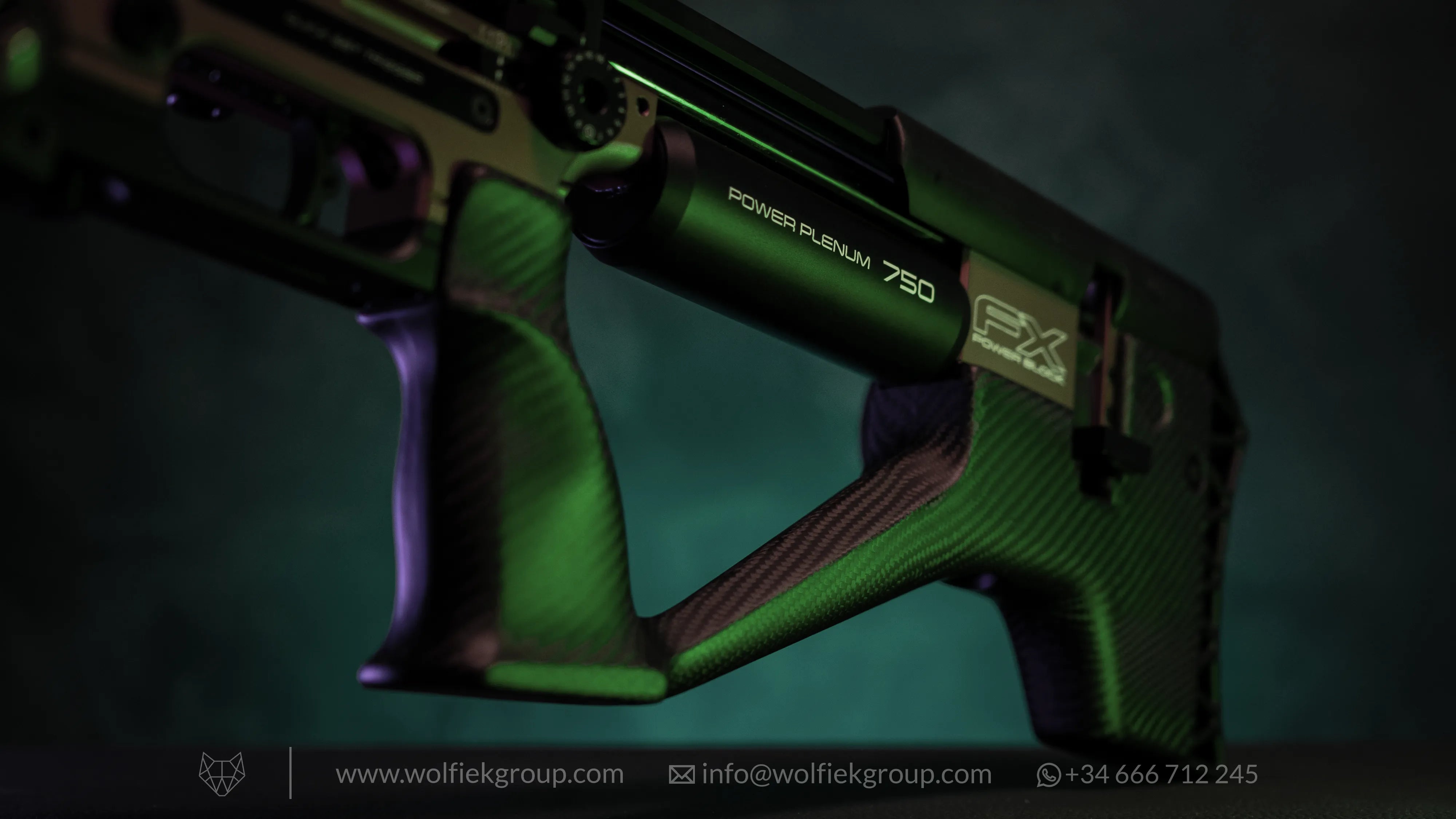 Wolfiek Group Carbon Fiber Stock for FX Airguns