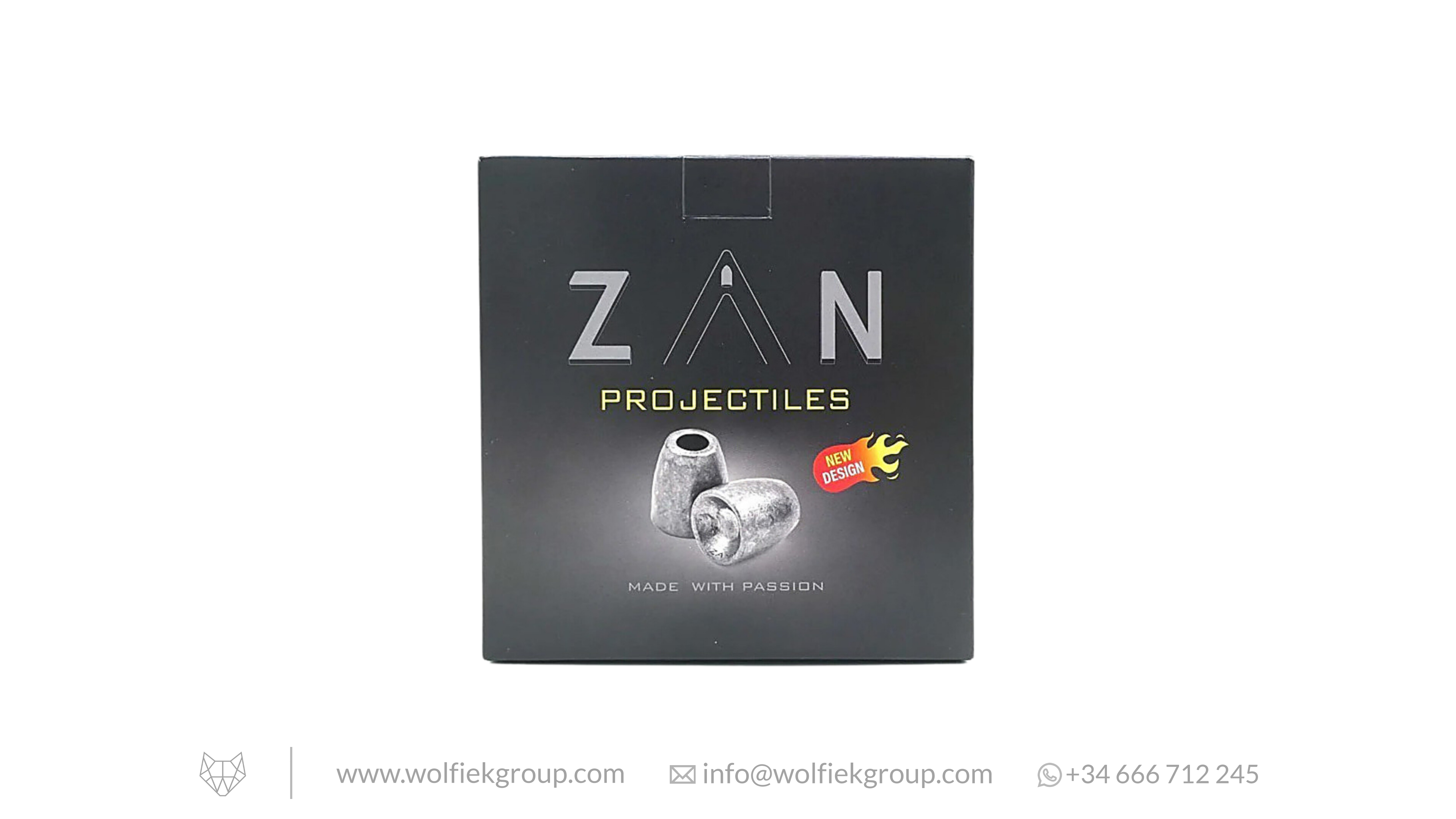 Zan Projectiles Airgun Slugs MK II - Cal .250 (6.35mm)