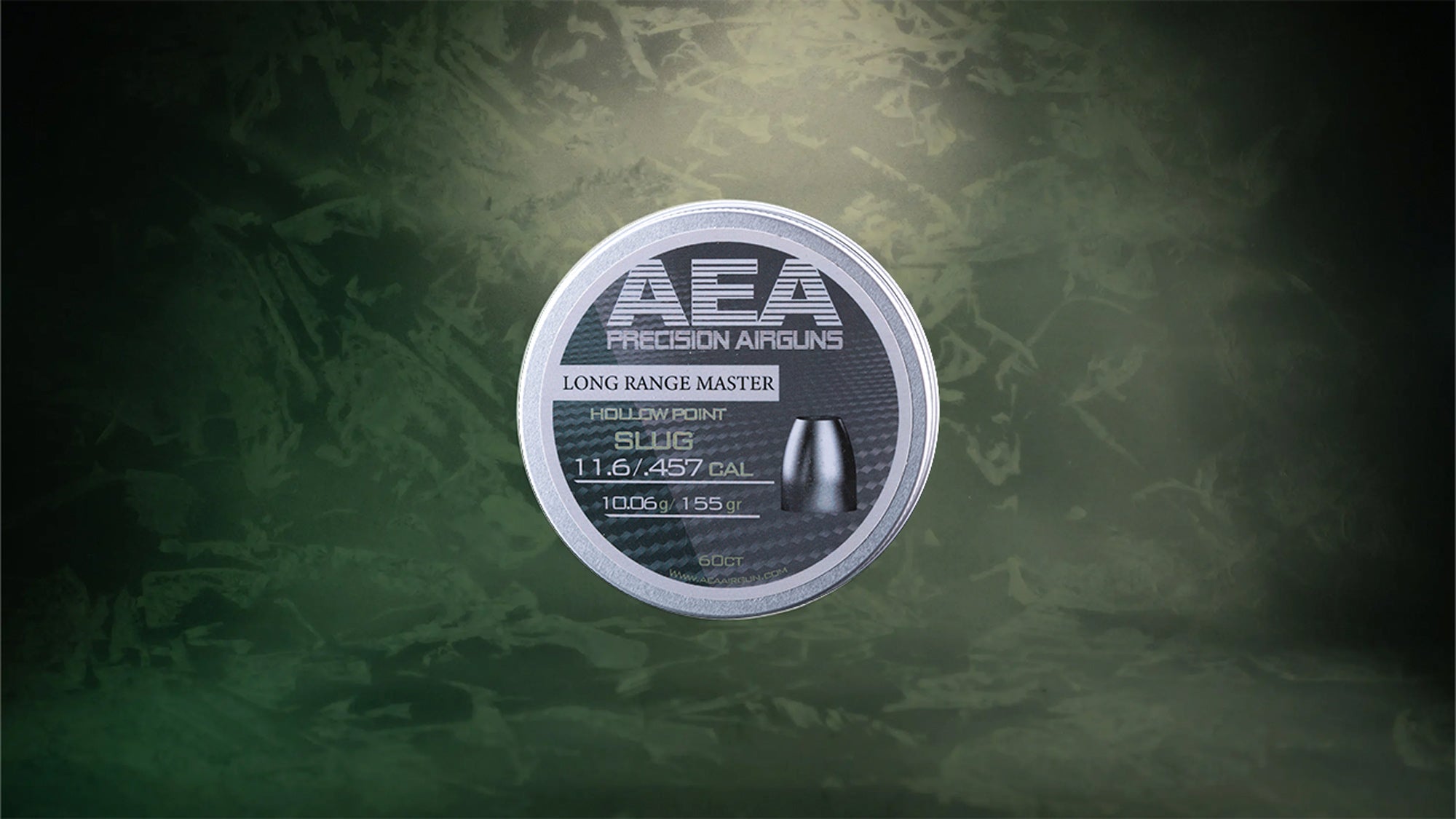 AEA Long Range Master Hollow Point Slugs - Cal .457 (11.6mm) - 10.06g (155gr)