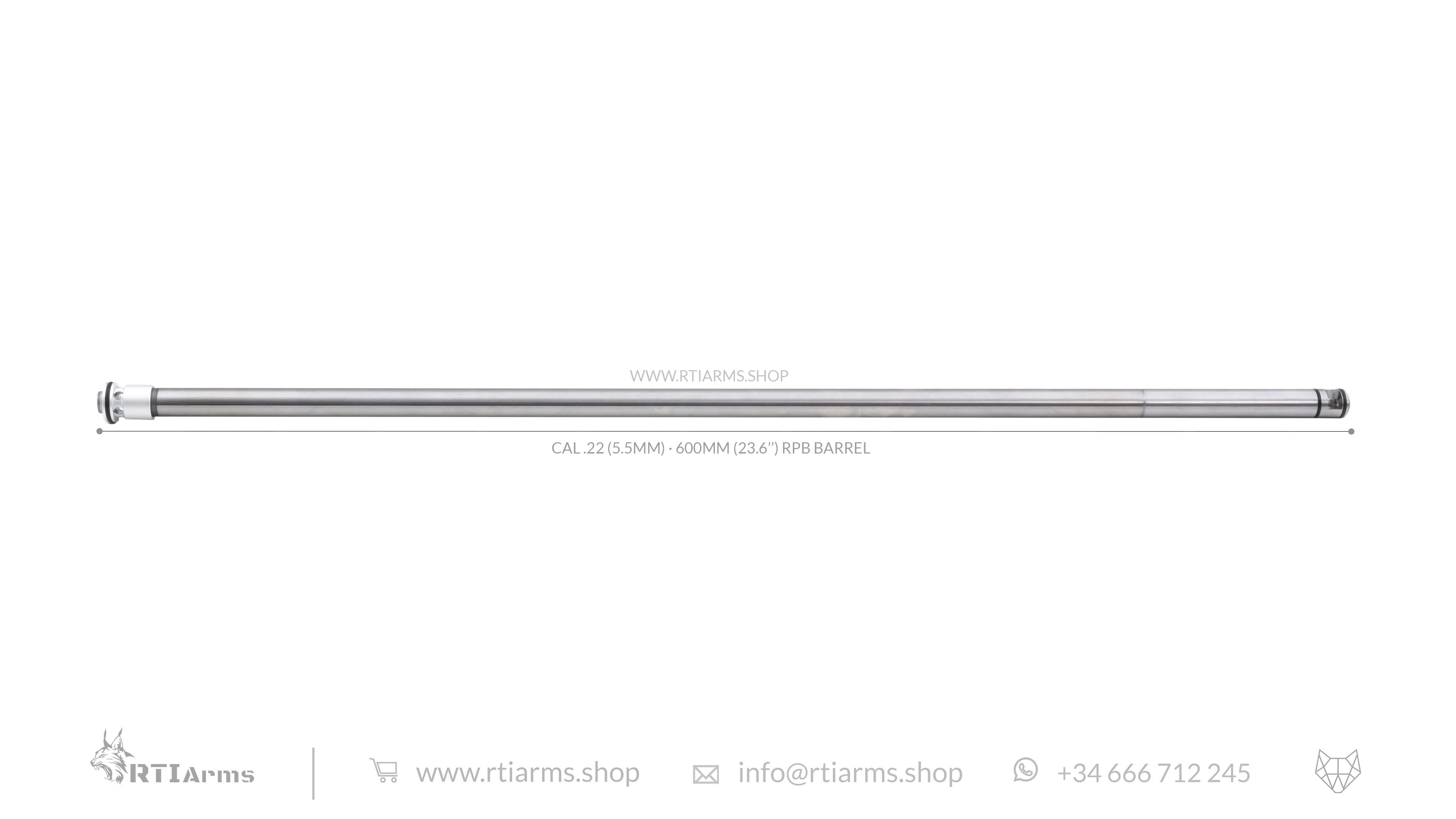 RTI Lothar Walther RPB Barrel - 600mm (24")