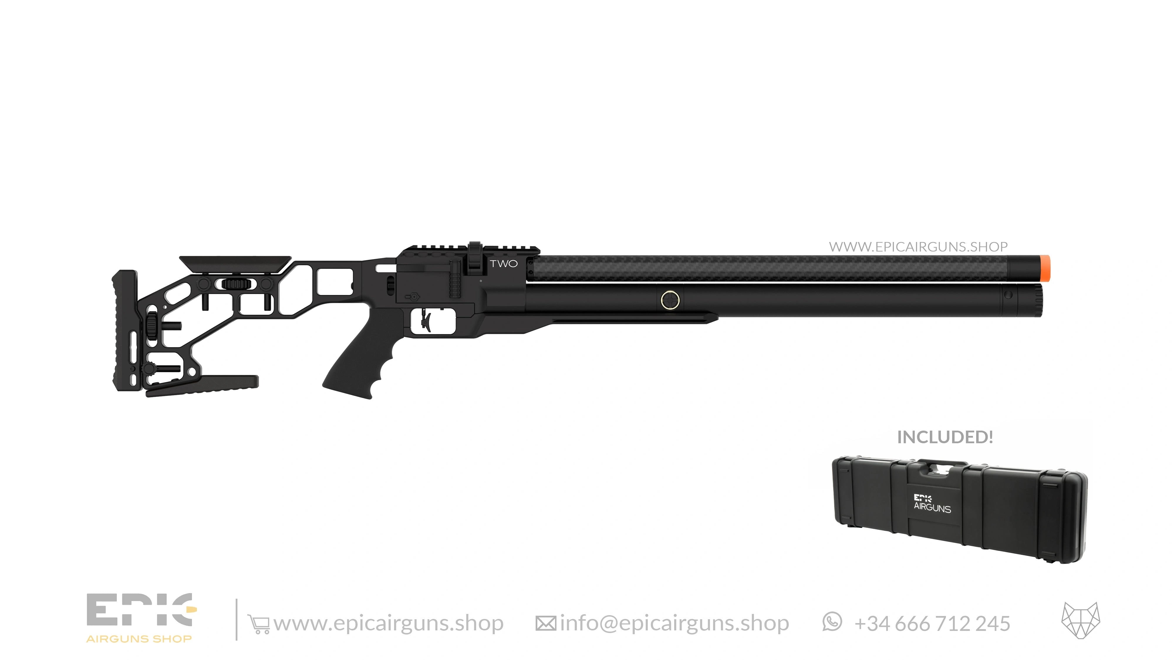 Epic TWO Air Rifle 550mm - CZUB non-choked Barrel