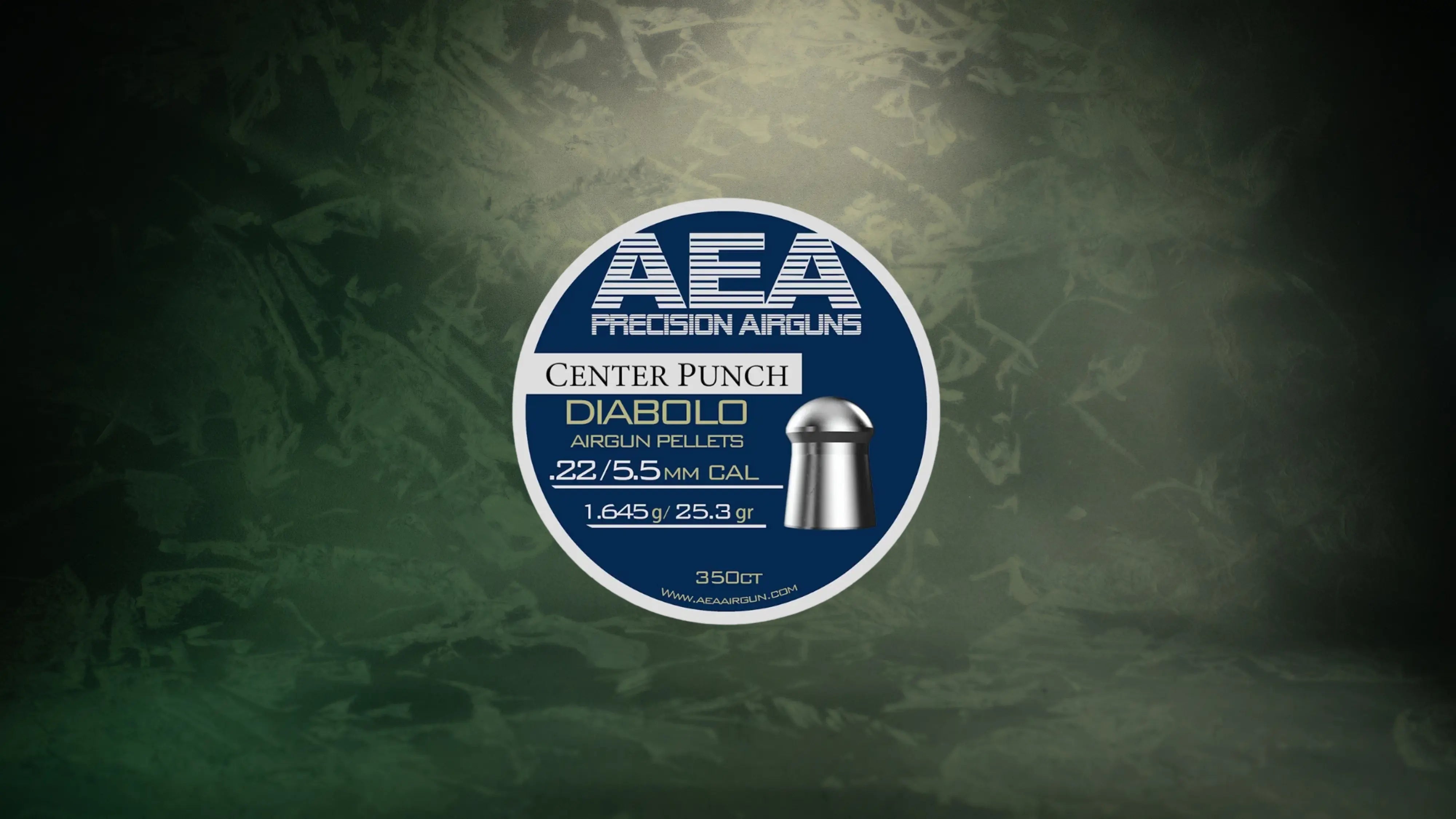 AEA Center Punch Diabolo Pellets - Cal .22 (5.5mm) | 1.645g (25.3gr)