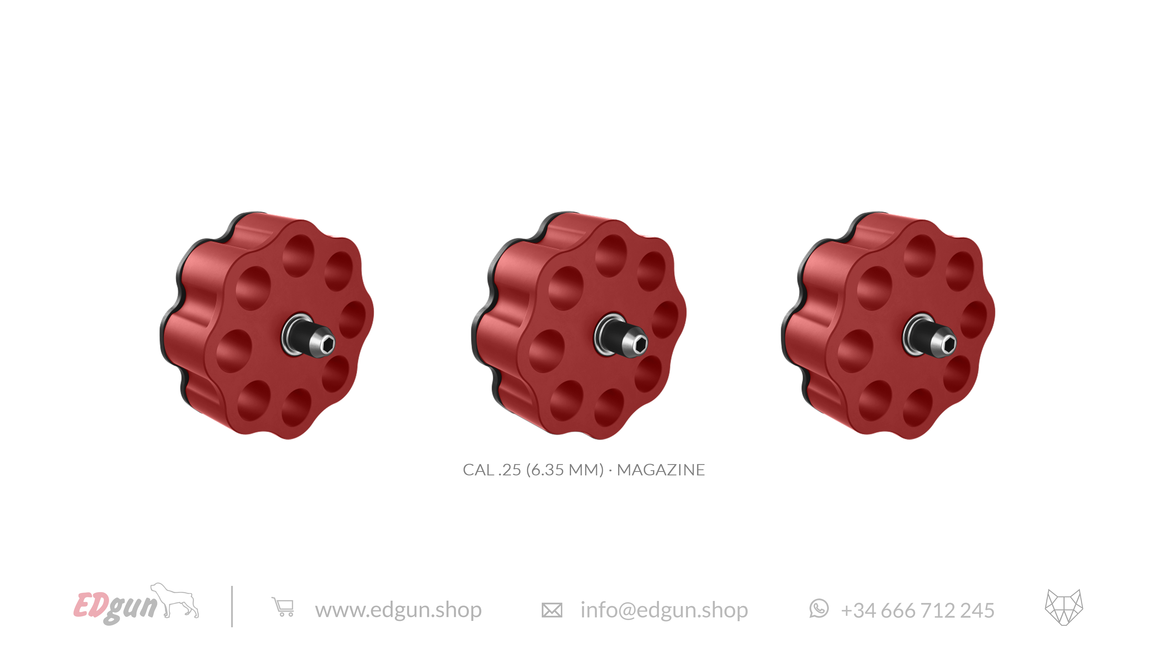 EDgun · Magazines for Leshiy 2 · Metal · Pellets