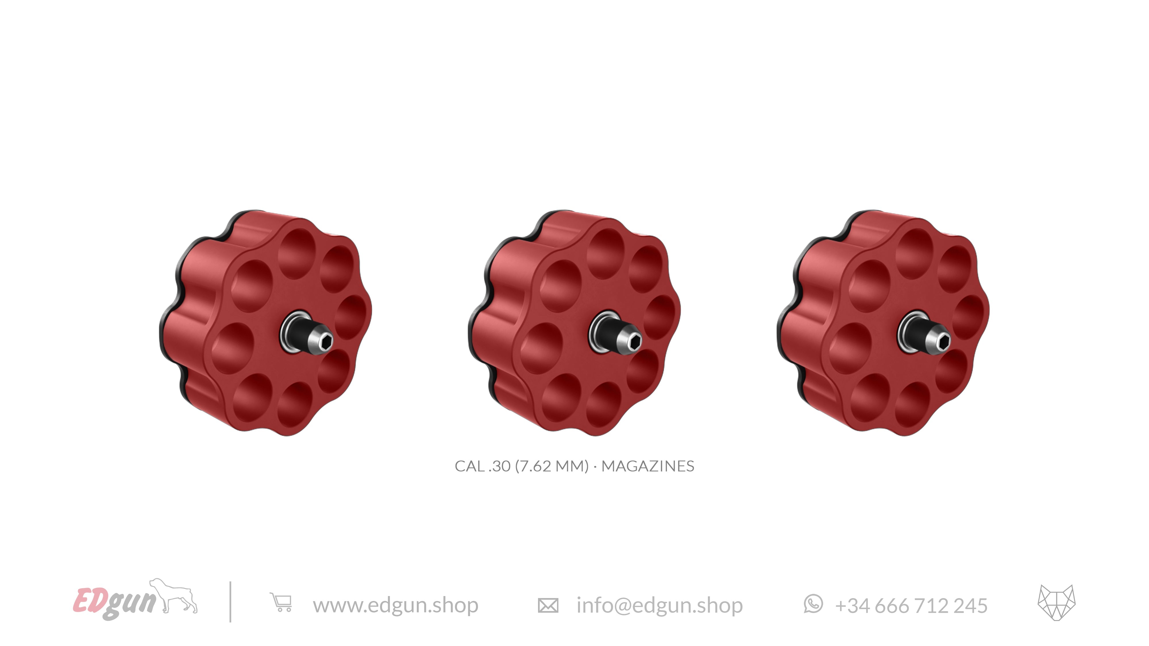 EDgun · Magazines for Leshiy 2 · Metal · Pellets