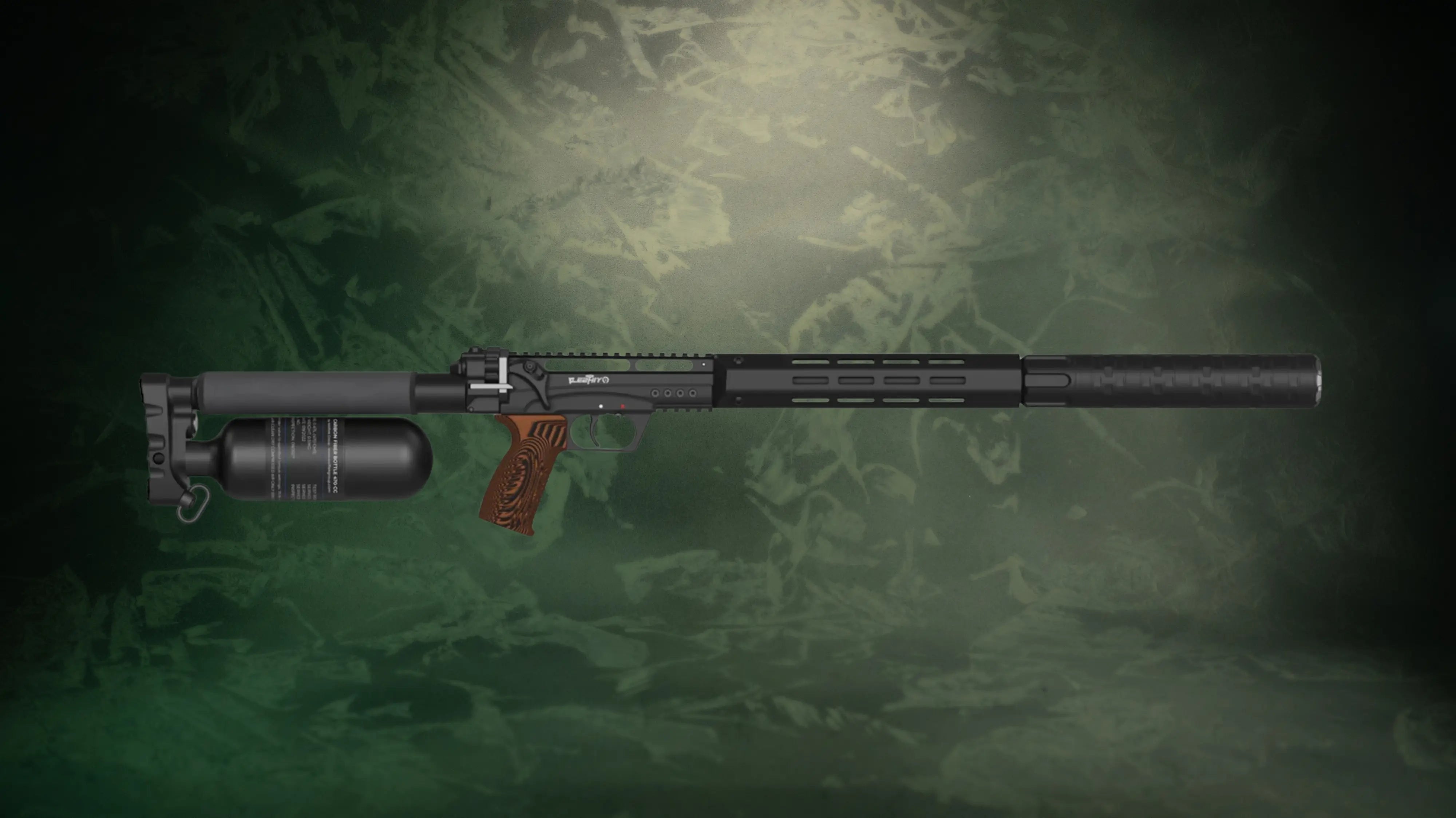 EDgun Leshiy 2 NINE Air Rifle .35 Cal - With 470cc CF Bottle