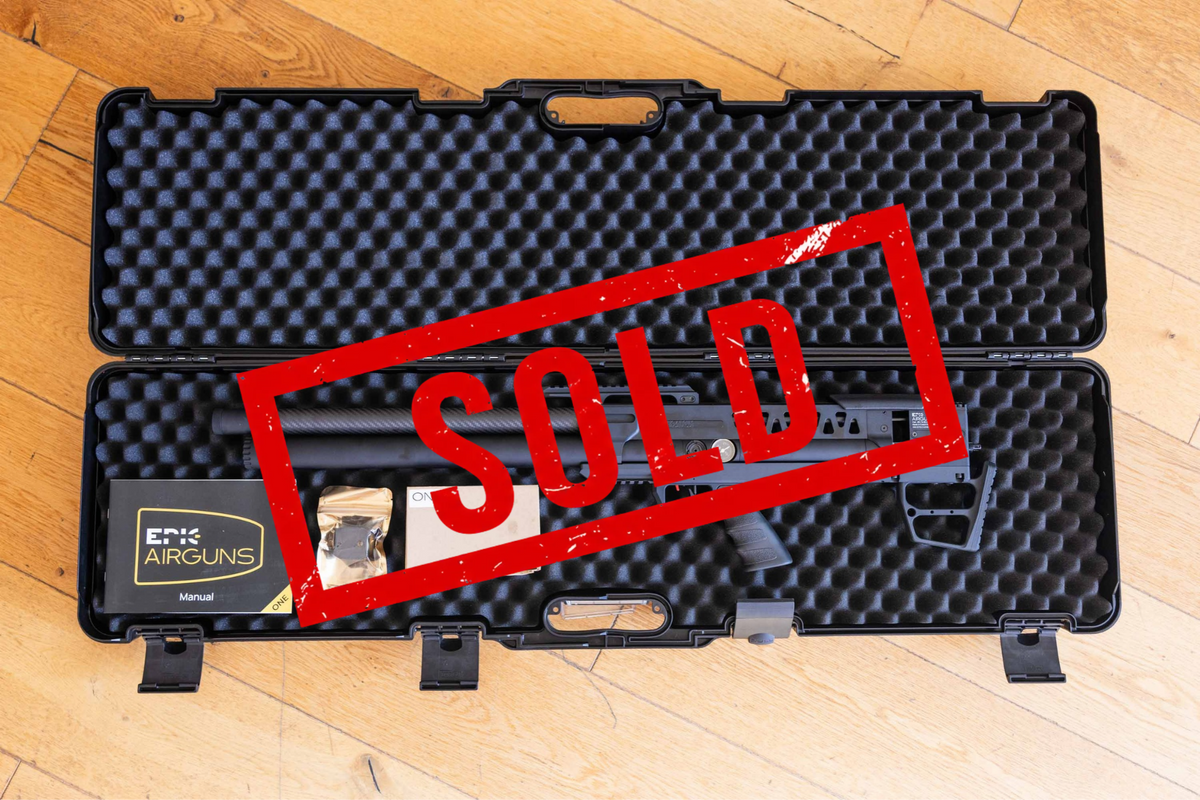 EPIC Airguns · Epic One · 6.35mm (.25) · 700mm CZUB Barrel · Grade AAA · 25% OFF