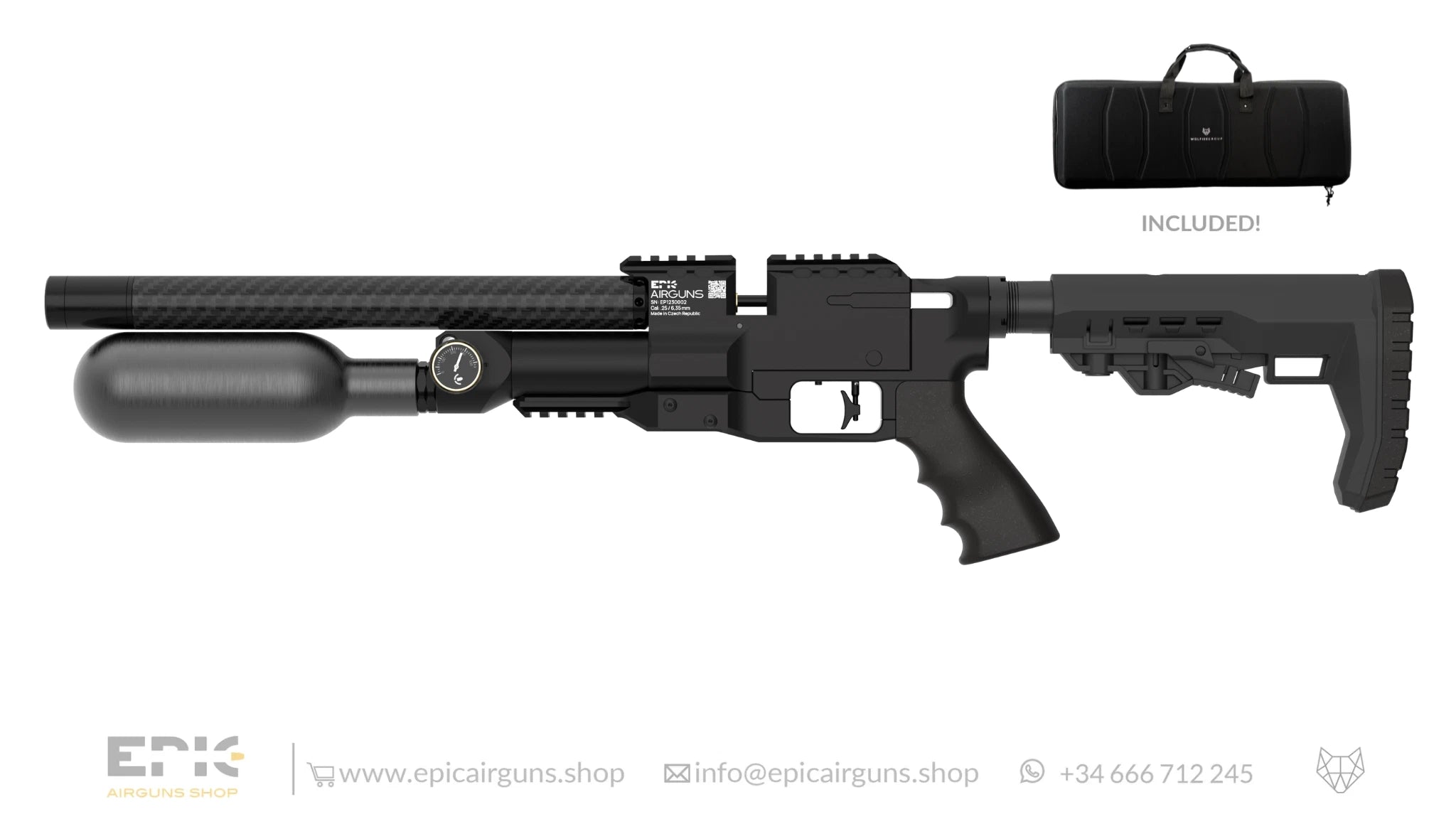 Epic TWO Lite Air Rifle 300mm with CFB