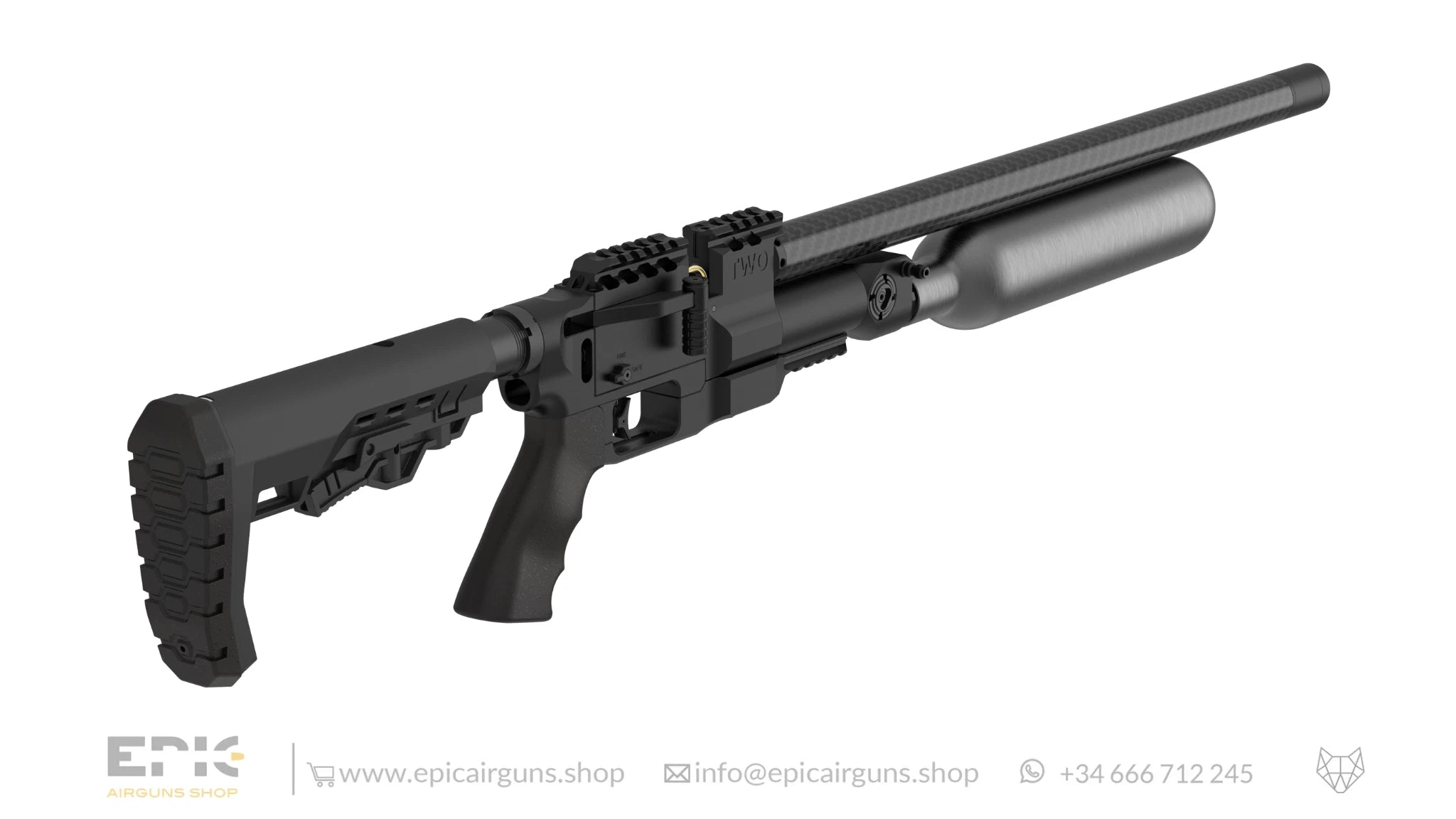 Epic TWO Lite Air Rifle 550mm with CFB