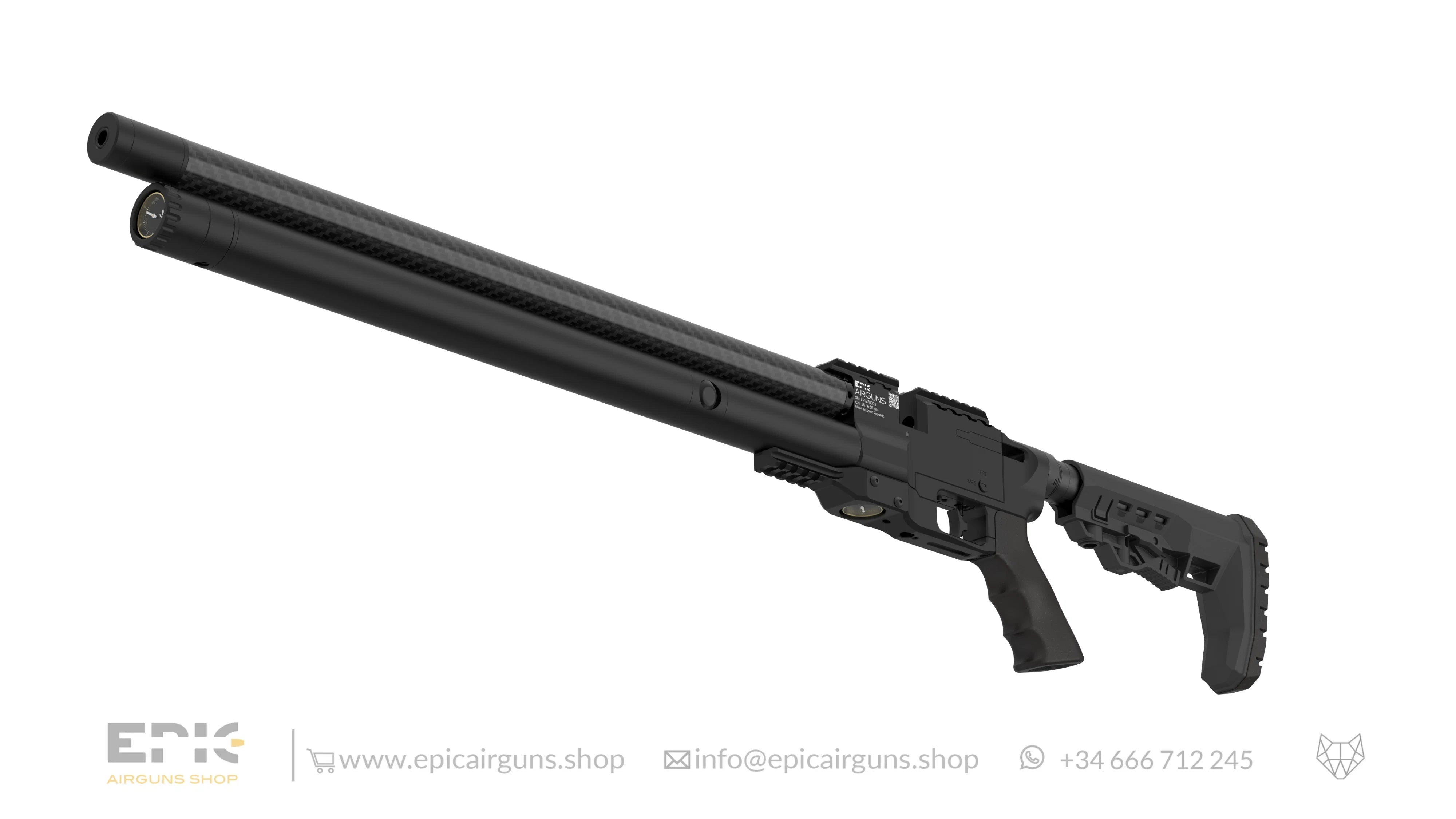 Epic TWO Lite Air Rifle 550mm Classic with Airtube