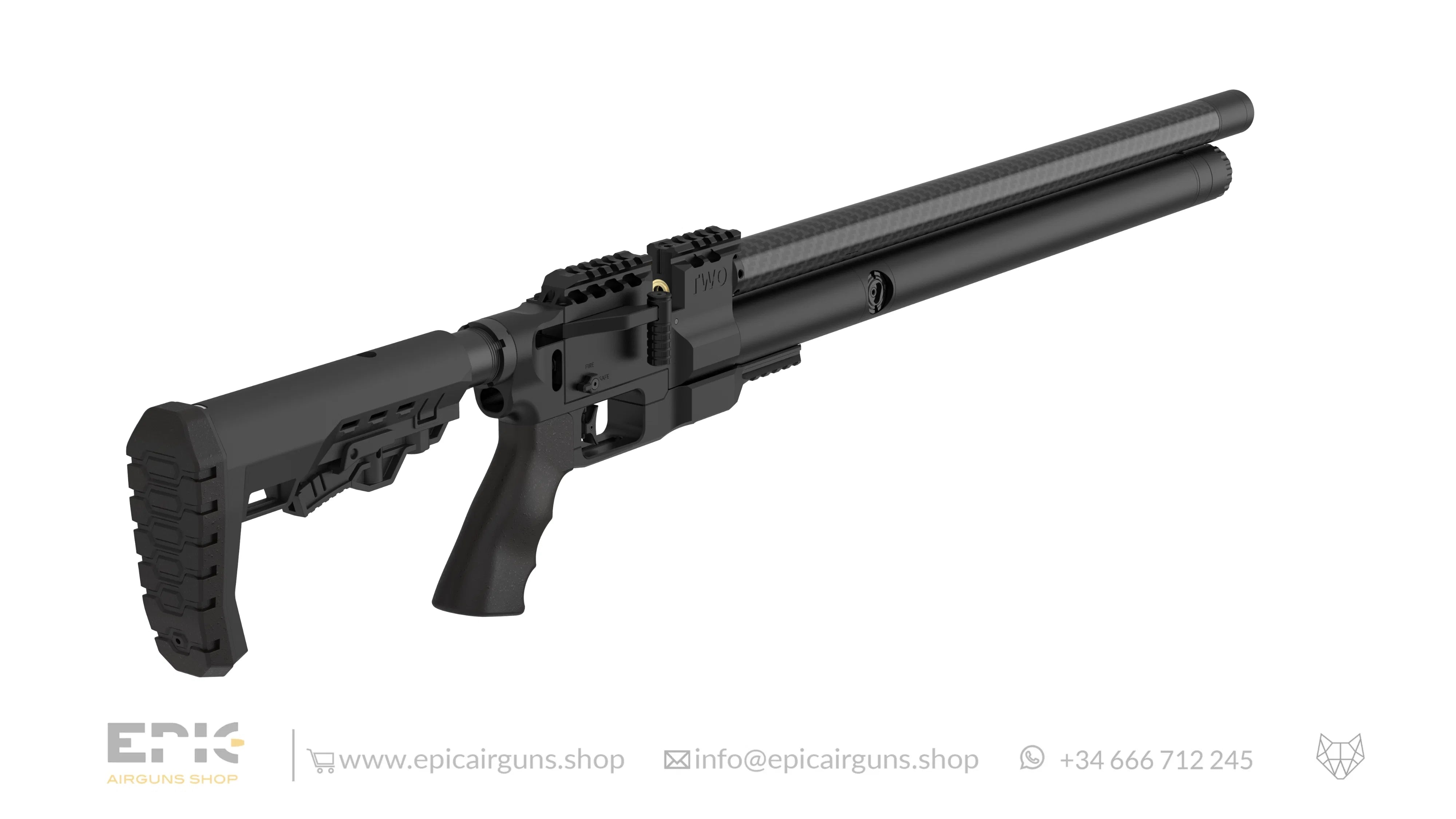 Epic TWO Lite Air Rifle 550mm Classic with Airtube
