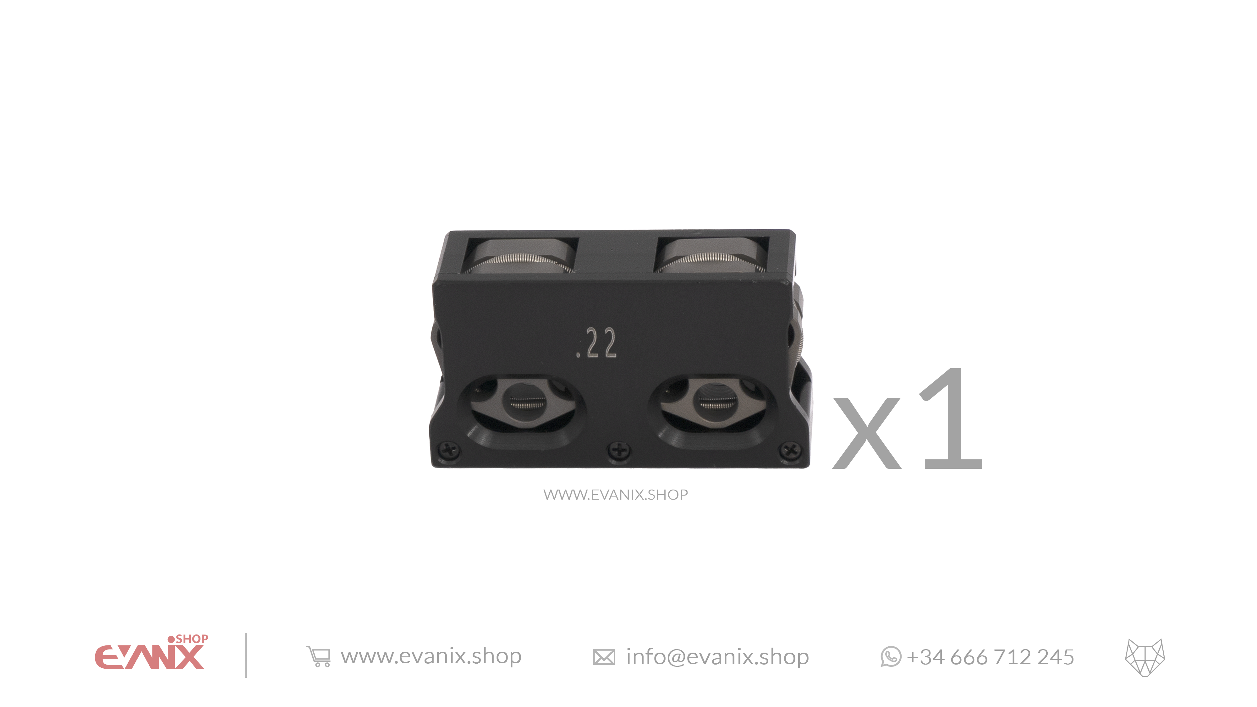 Double Magazines for Evanix Viper Air Pistol