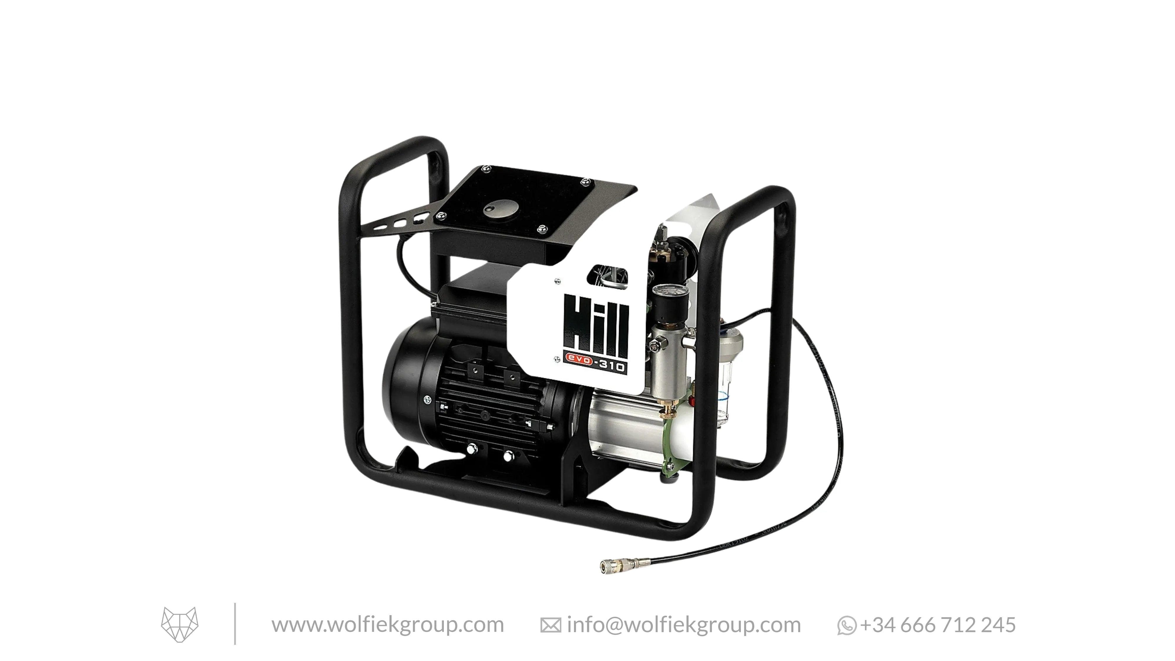 Hill Electric PCP Airgun Air Compressor EVO–310 – 310BAR/4500 PSI