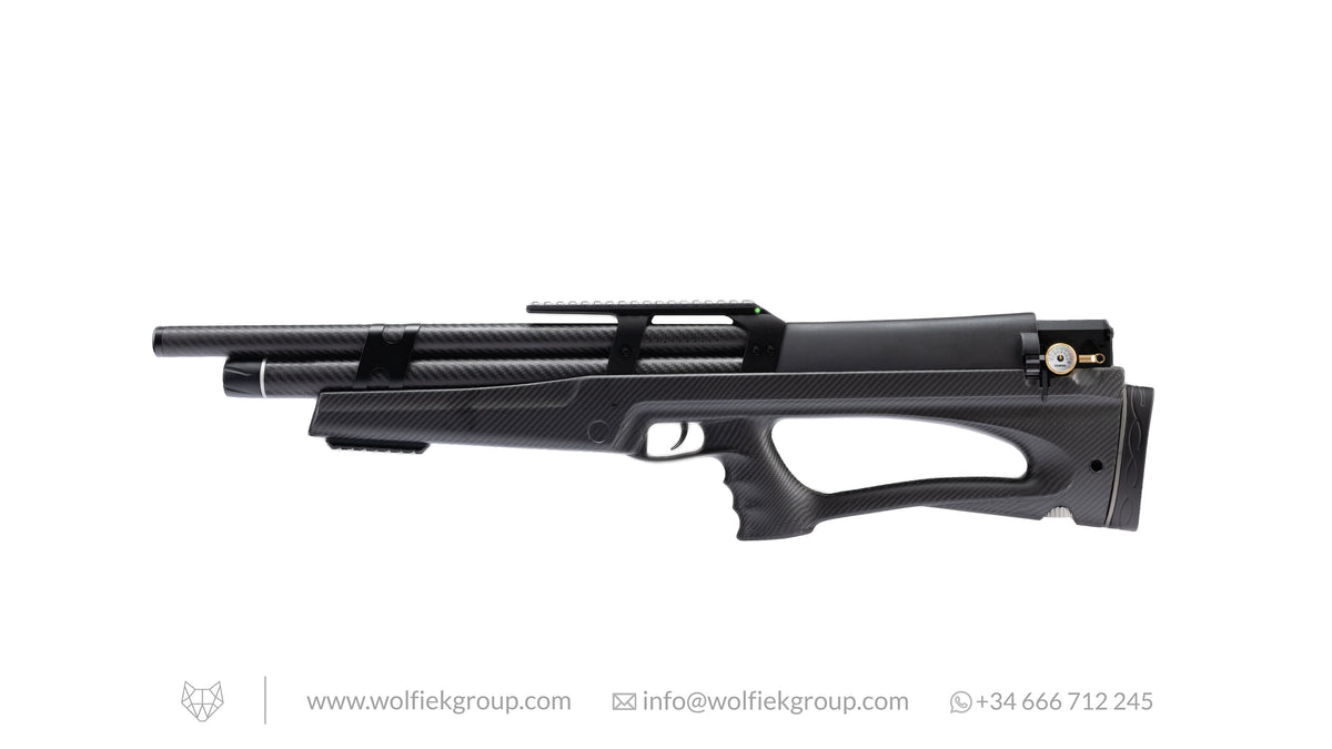 Wolfiek Huben K1 Lite Carbon Fiber Air Rifle · .177 Cal (4.5mm)