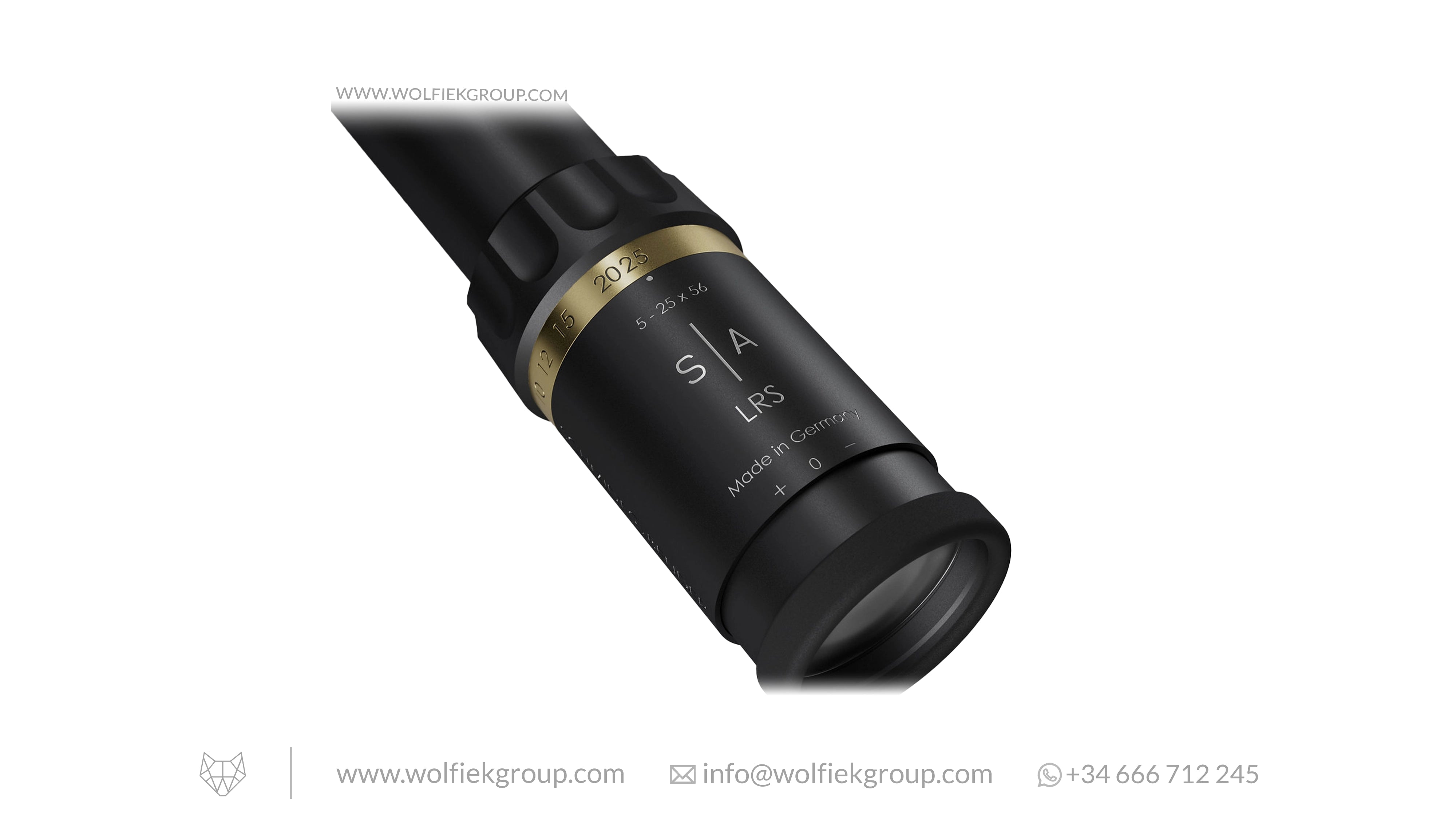 Scandinavian Arms LRS Riflescope – 5-25x56 MCR