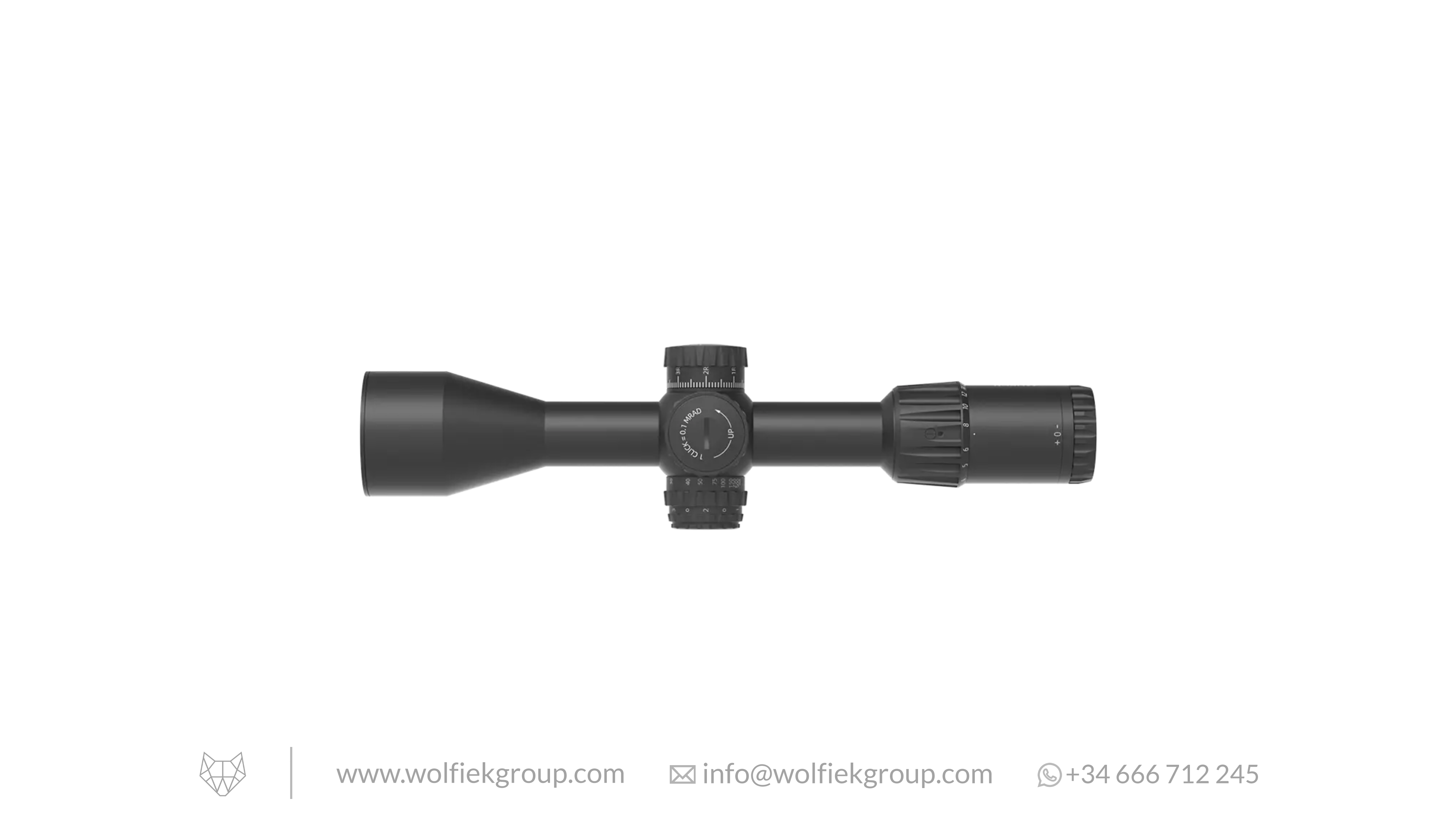 Vector Optics Tauron Riflescope -  3-18x50 GenII
