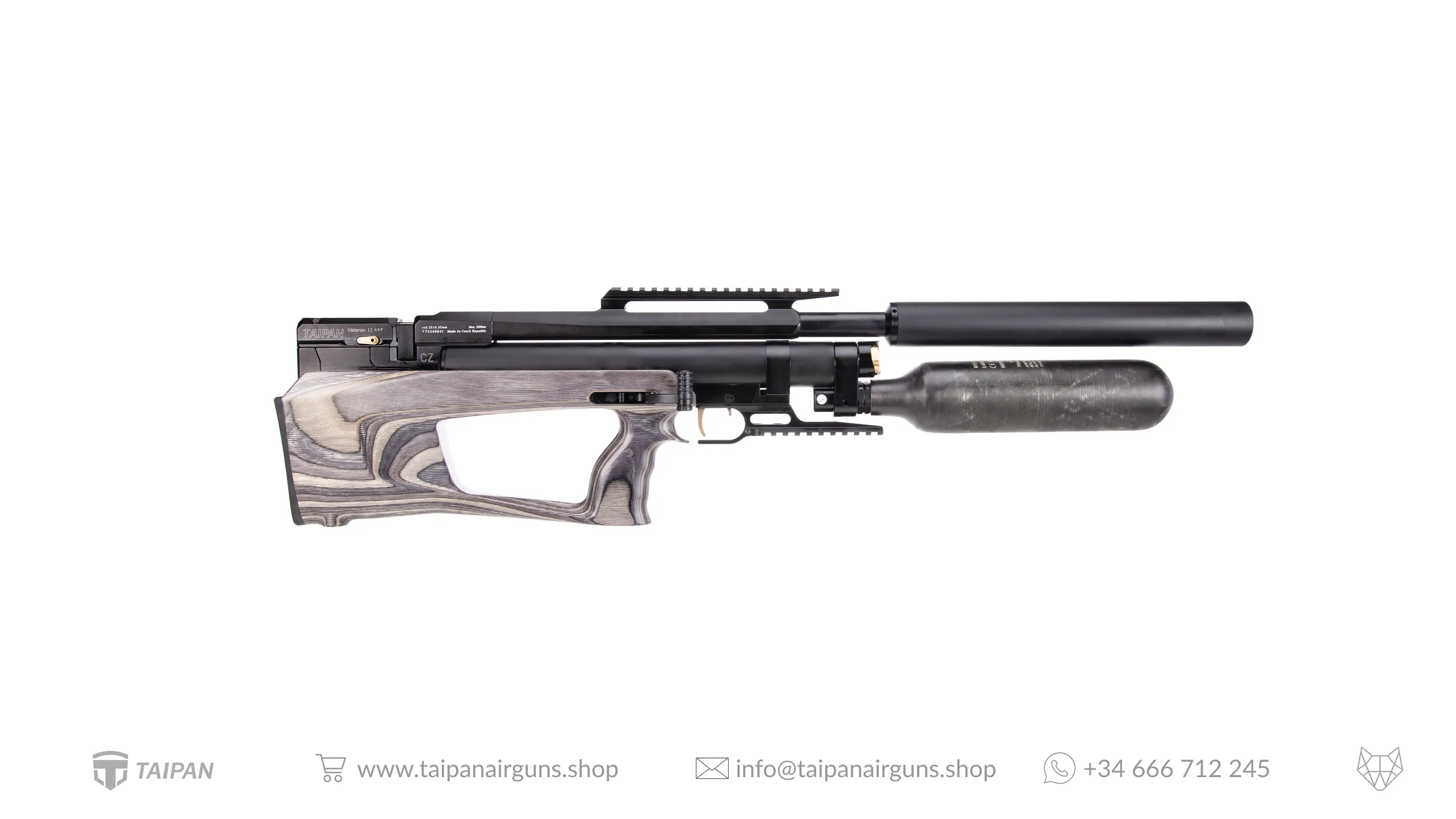Taipan Veteran II Tactical PCP Air Rifle – 550mm