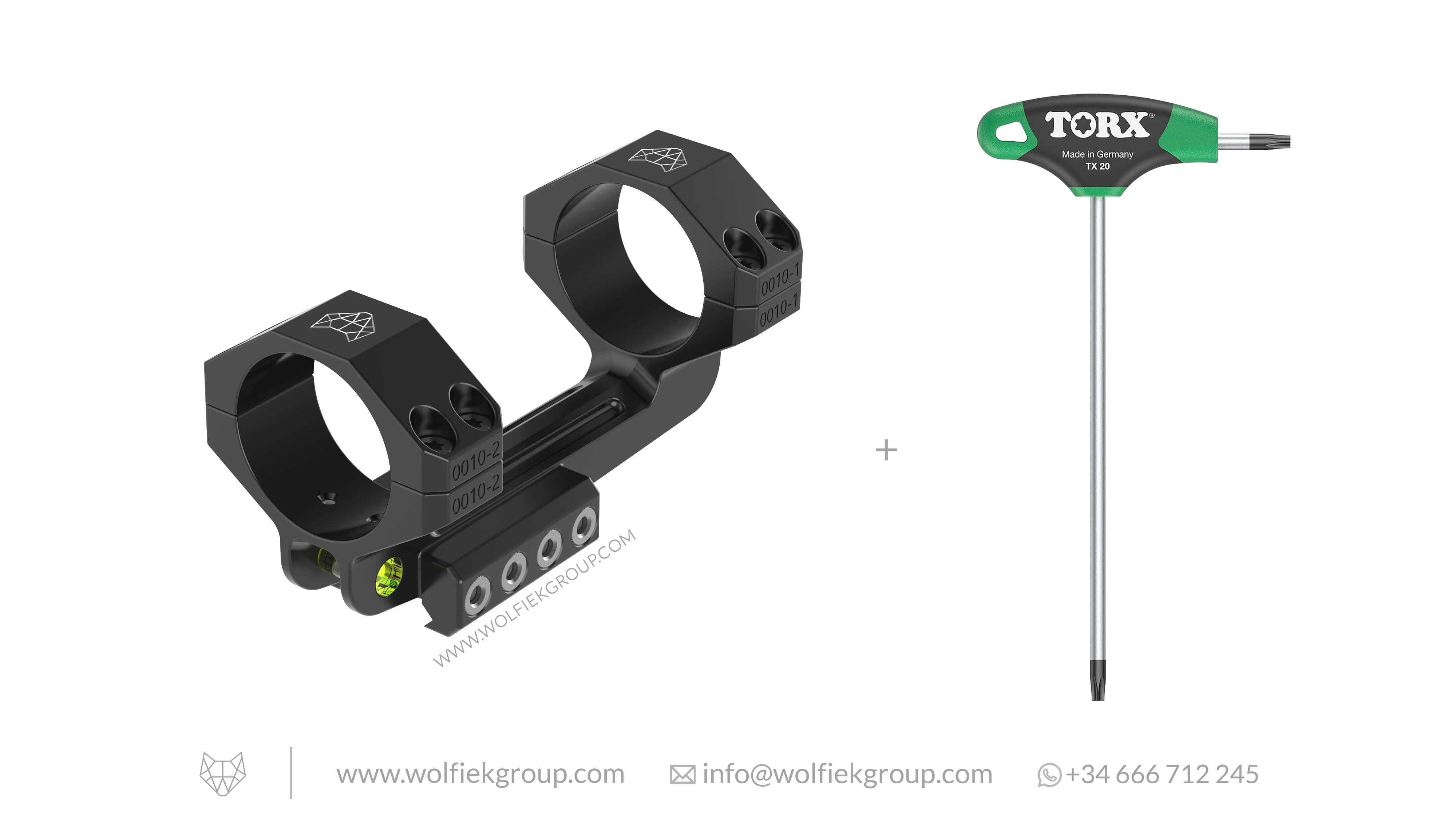 Wolfiek Group · Scope Mounts · One-Piece · 30mm