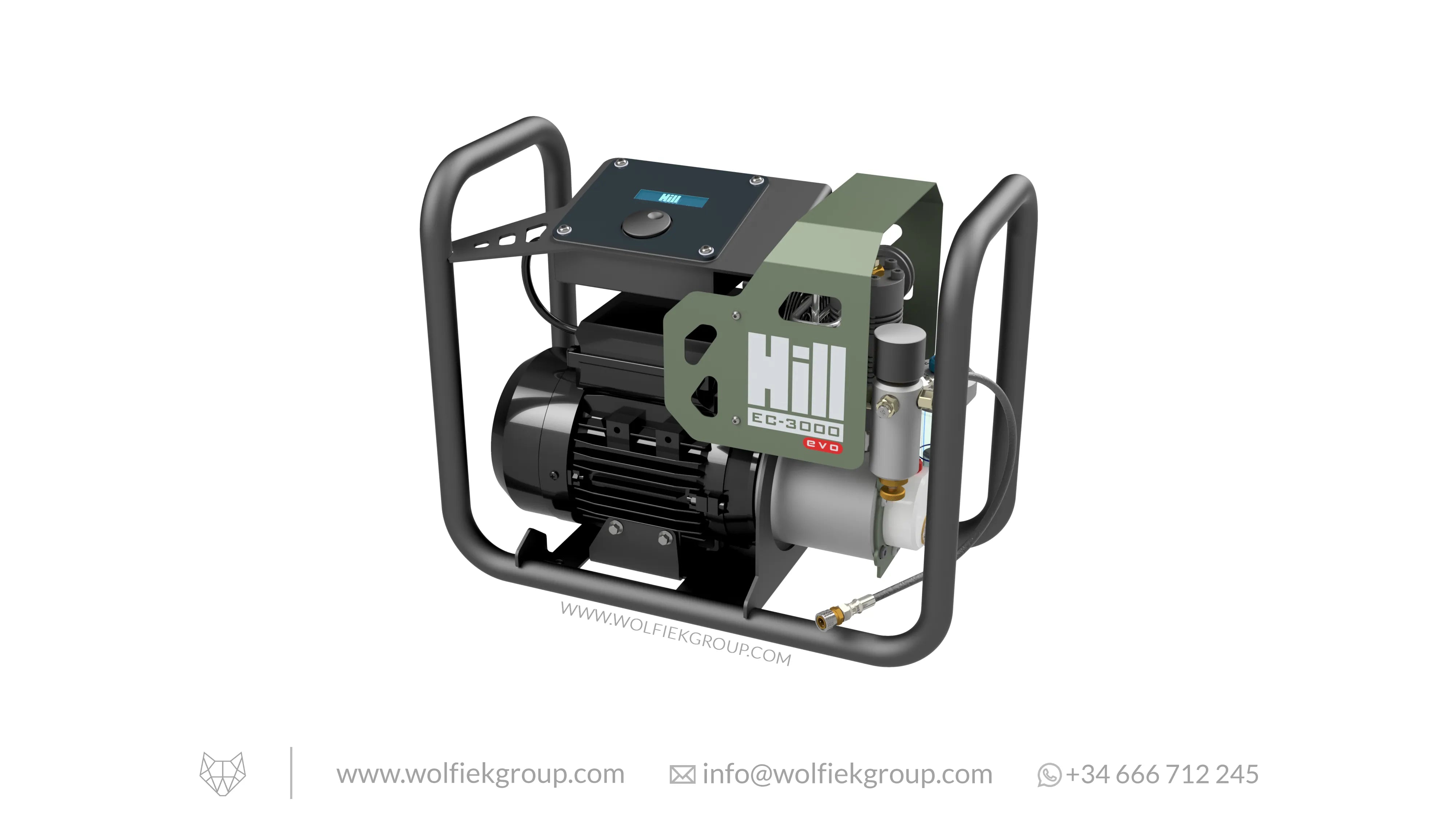 Hill Electric PCP Airgun Air Compressor – EC–3000 Evo