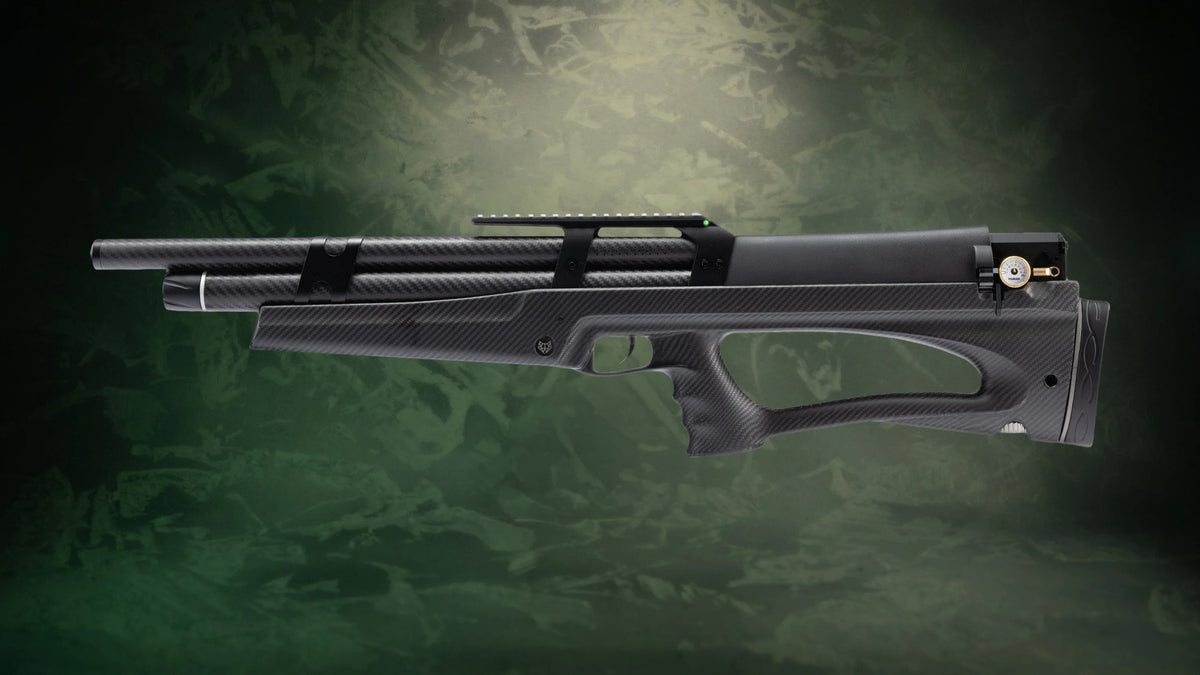 Wolfiek Huben K1 Lite Carbon Fiber Air Rifle · .177 Cal (4.5mm)